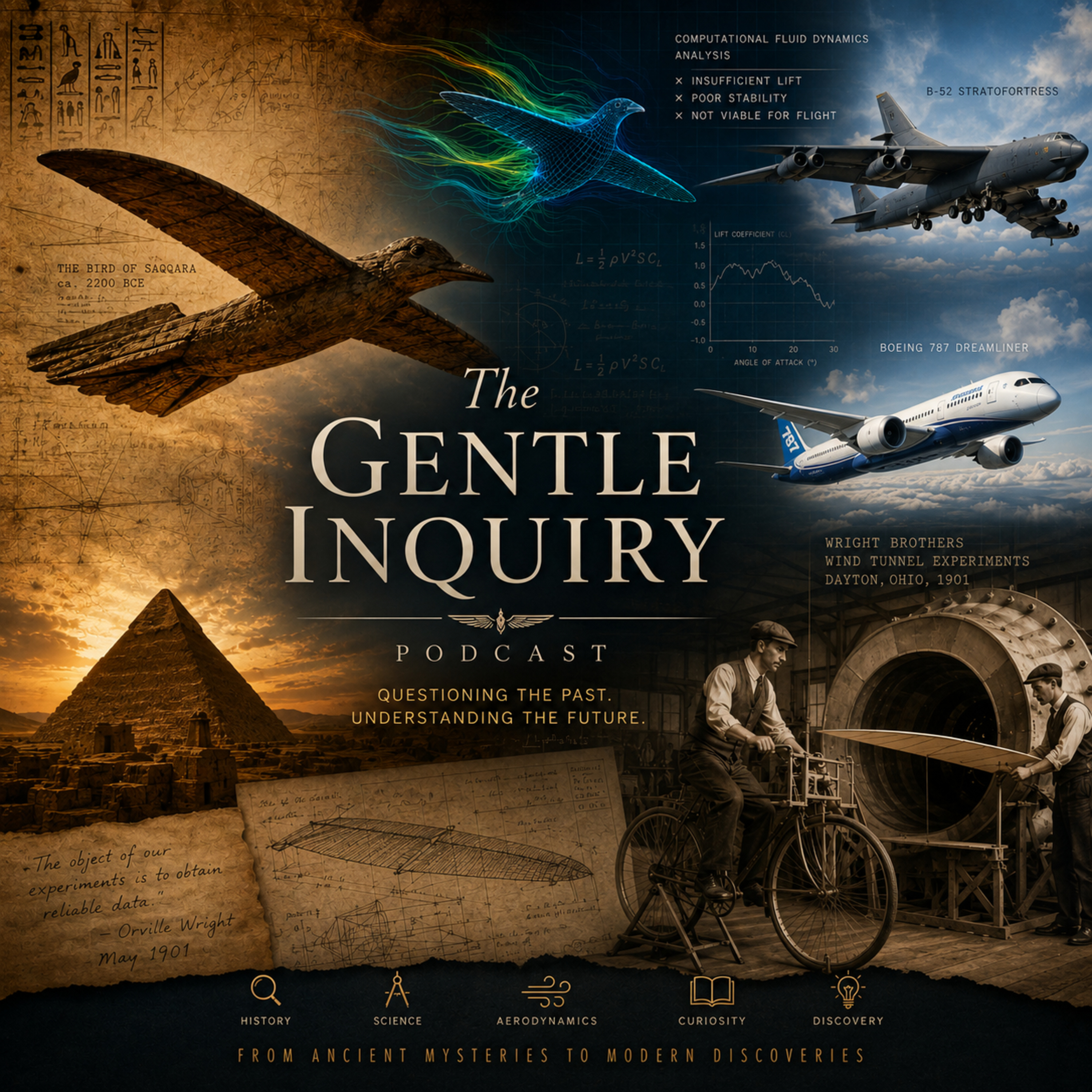 From Wings to Wind Tunnels: Ancient Myths and the Evolution of Flight episode artwork