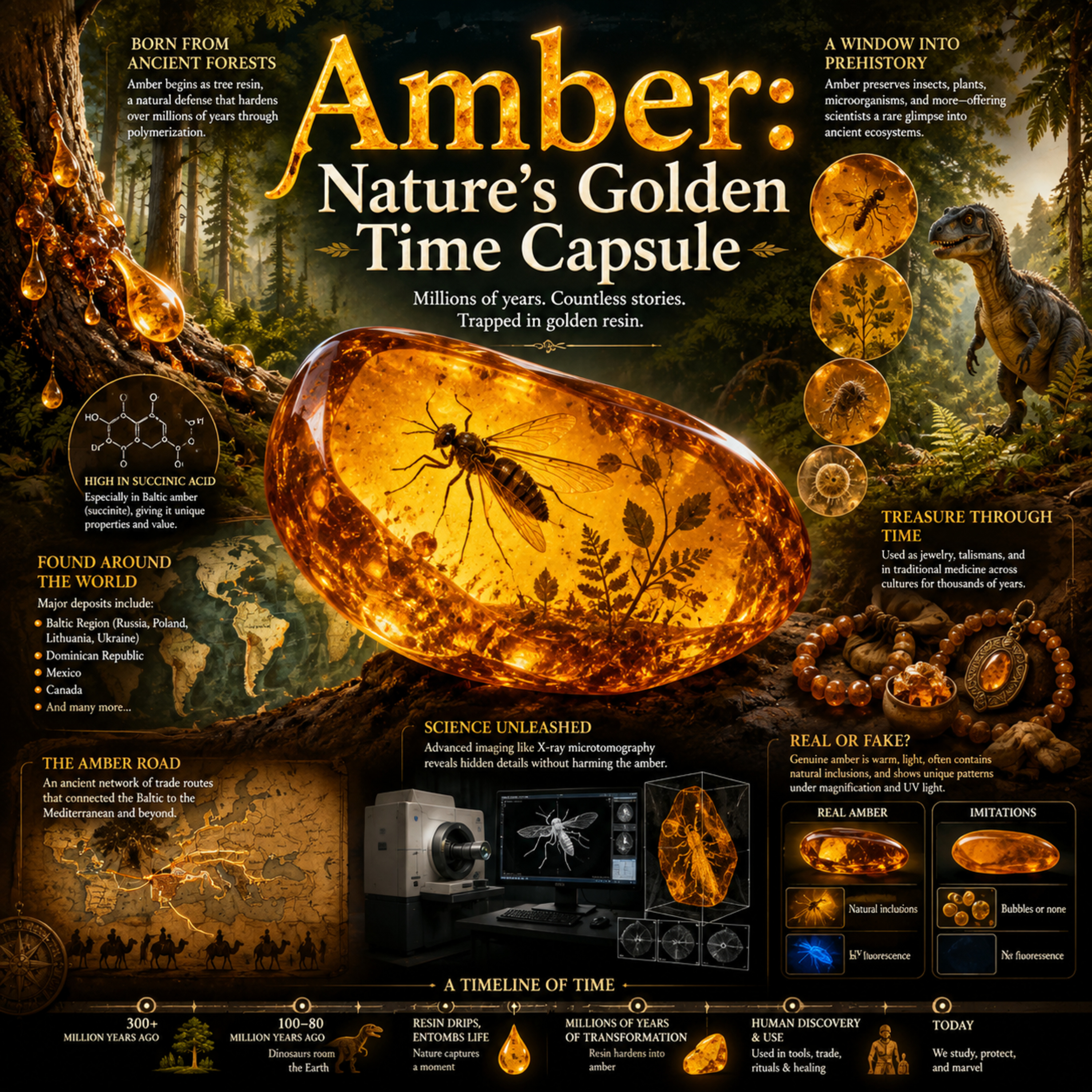 Amber: Nature's Golden Time Capsule episode artwork