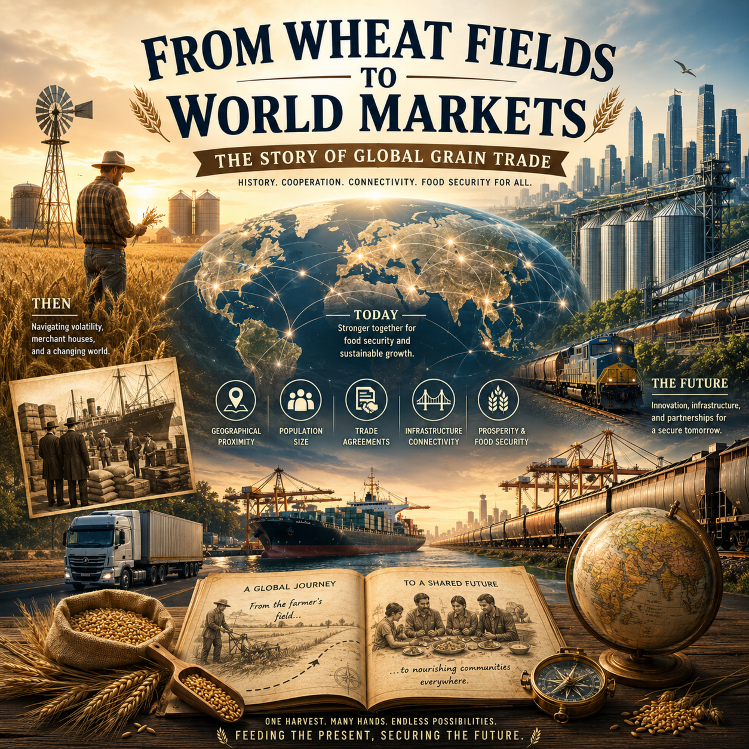 From Wheat Fields to World Markets: The Story of Global Grain Trade episode artwork