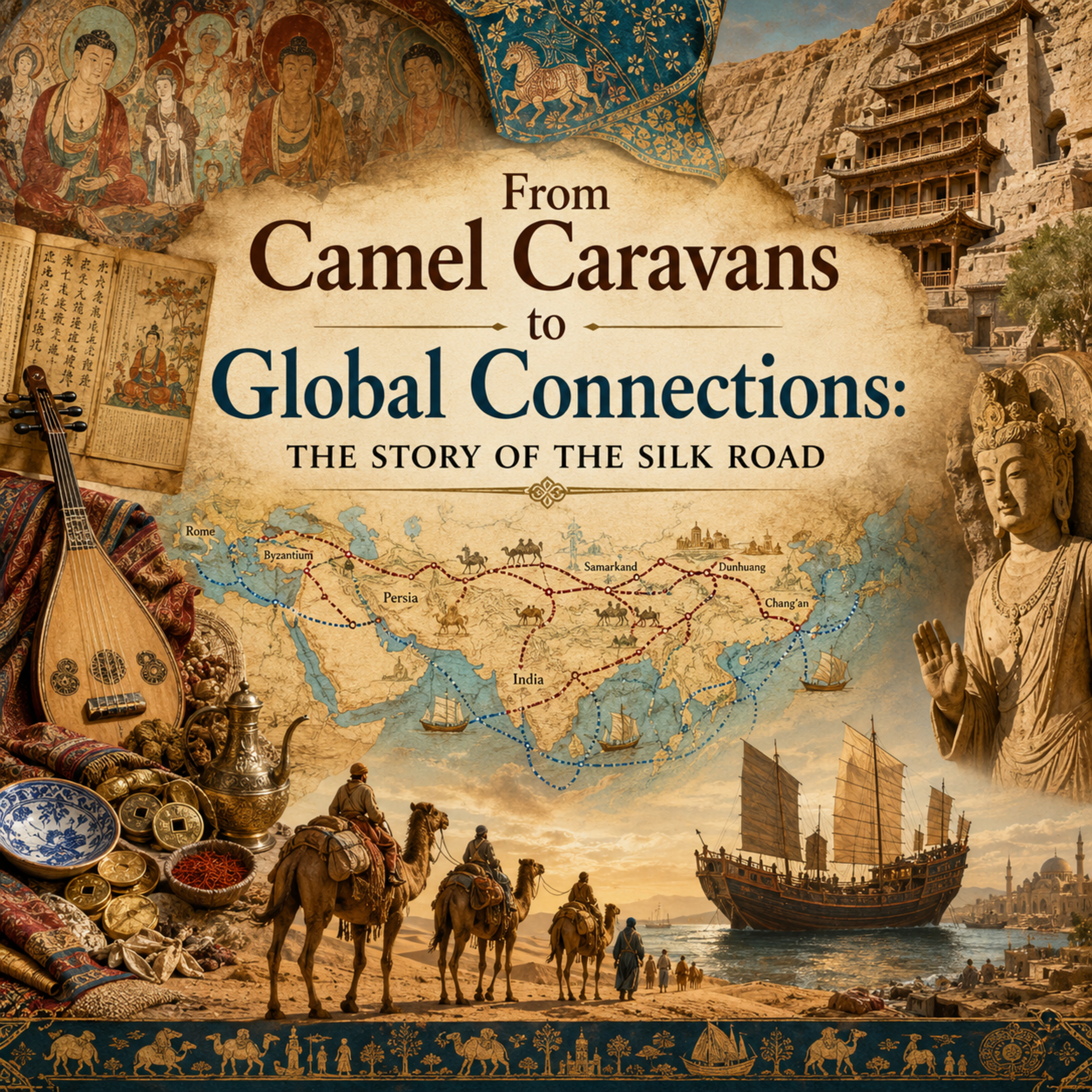 From Camel Caravans to Global Connections: The Story of the Silk Road episode artwork