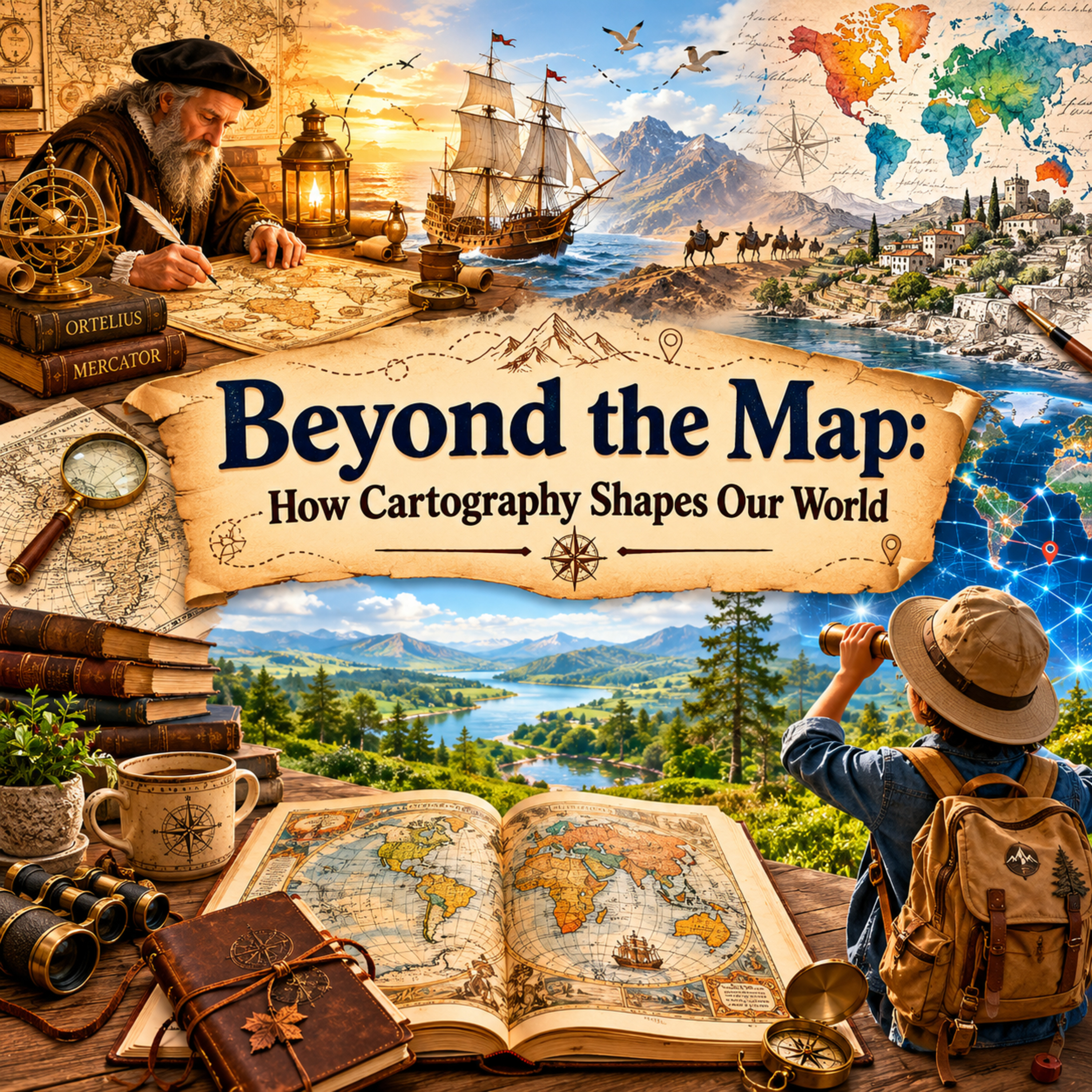 Beyond the Map: How Cartography Shapes Our World episode artwork