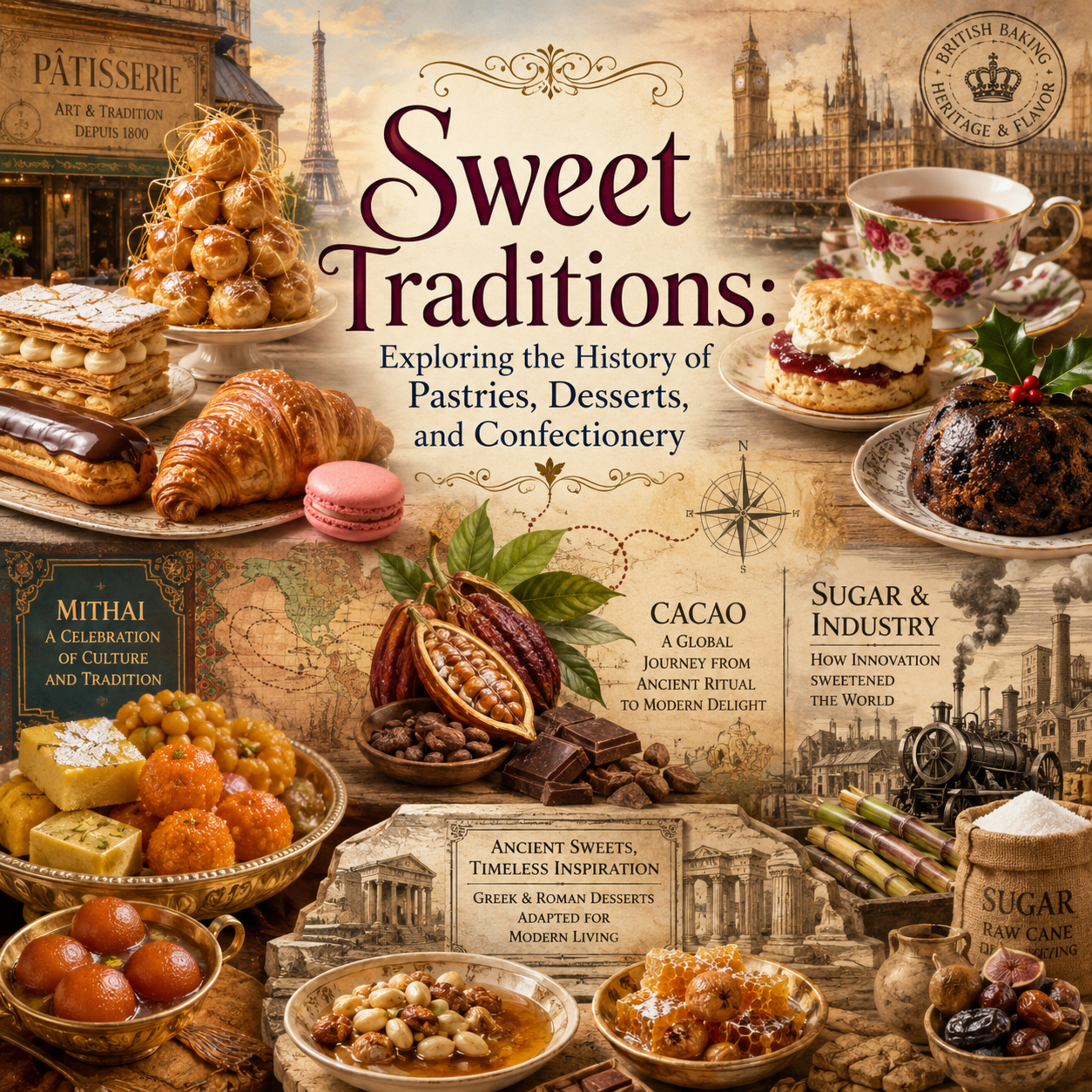 Sweet Traditions: Exploring the History of Pastries, Desserts, and Confectionery episode artwork