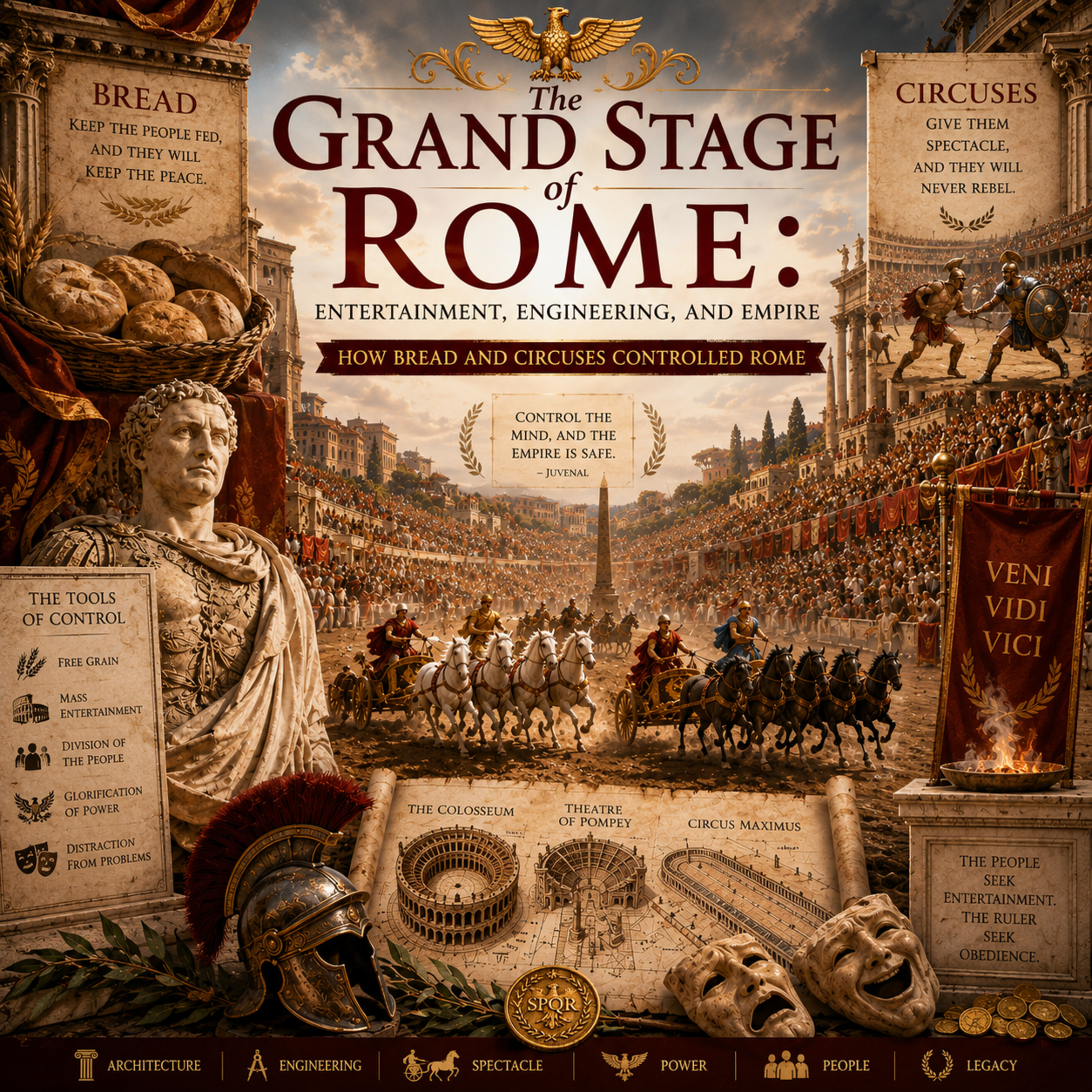 The Grand Stage of Rome: Entertainment, Engineering, and Empire episode artwork