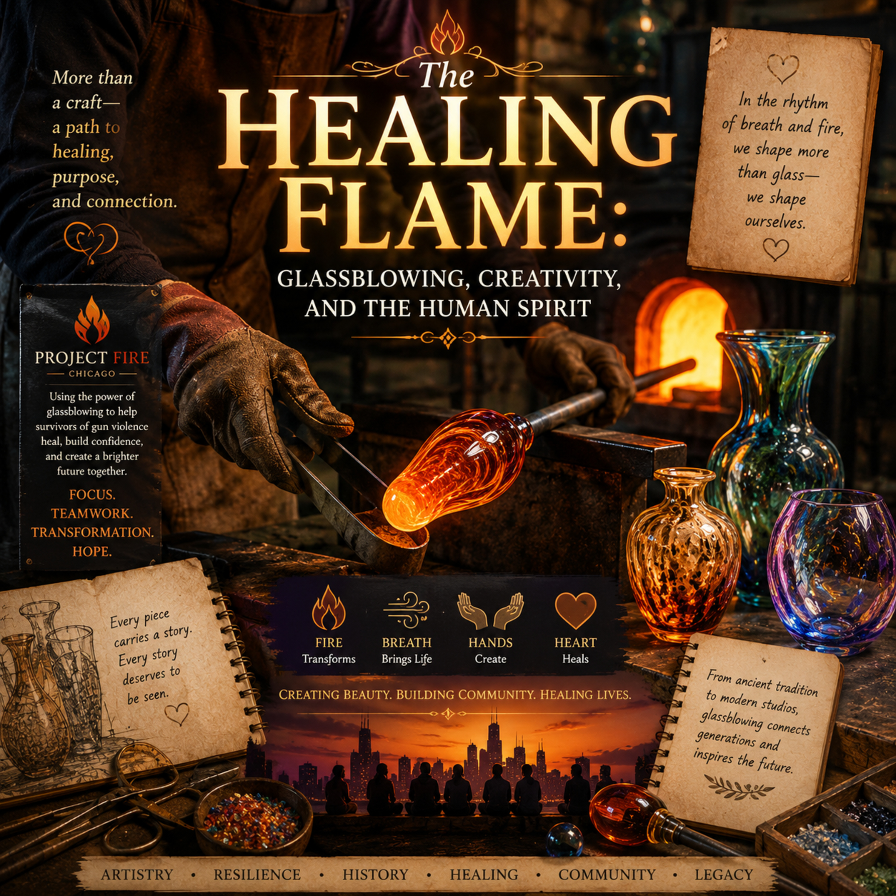 The Healing Flame: Glassblowing, Creativity, and the Human Spirit episode artwork