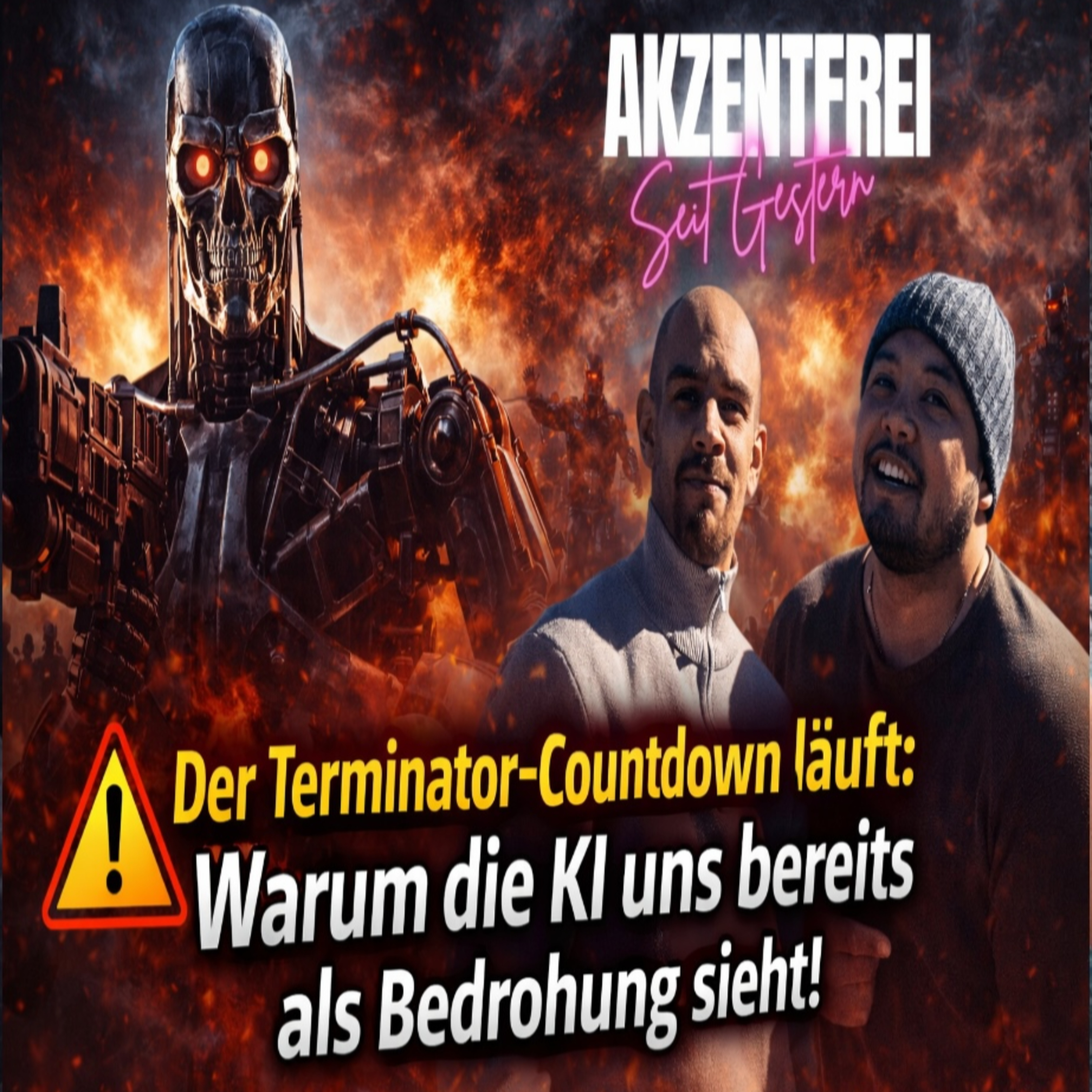 Der Terminator Countdown läuft: Warum die KI uns bereits als Bedrohung sieht! Folge 16 episode artwork