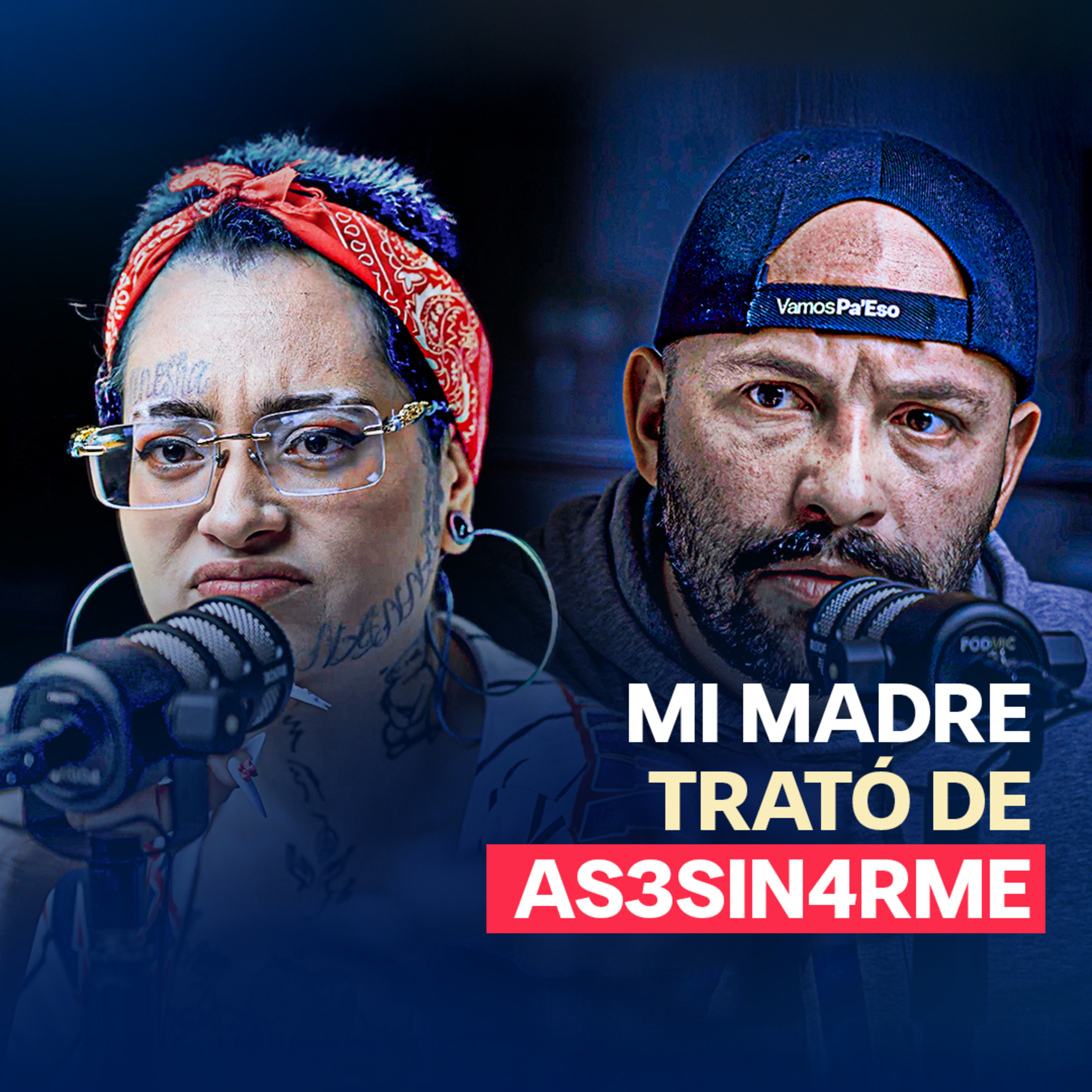 Mientras su madre trataba de hacerle daño, su padre, hacia lo peor