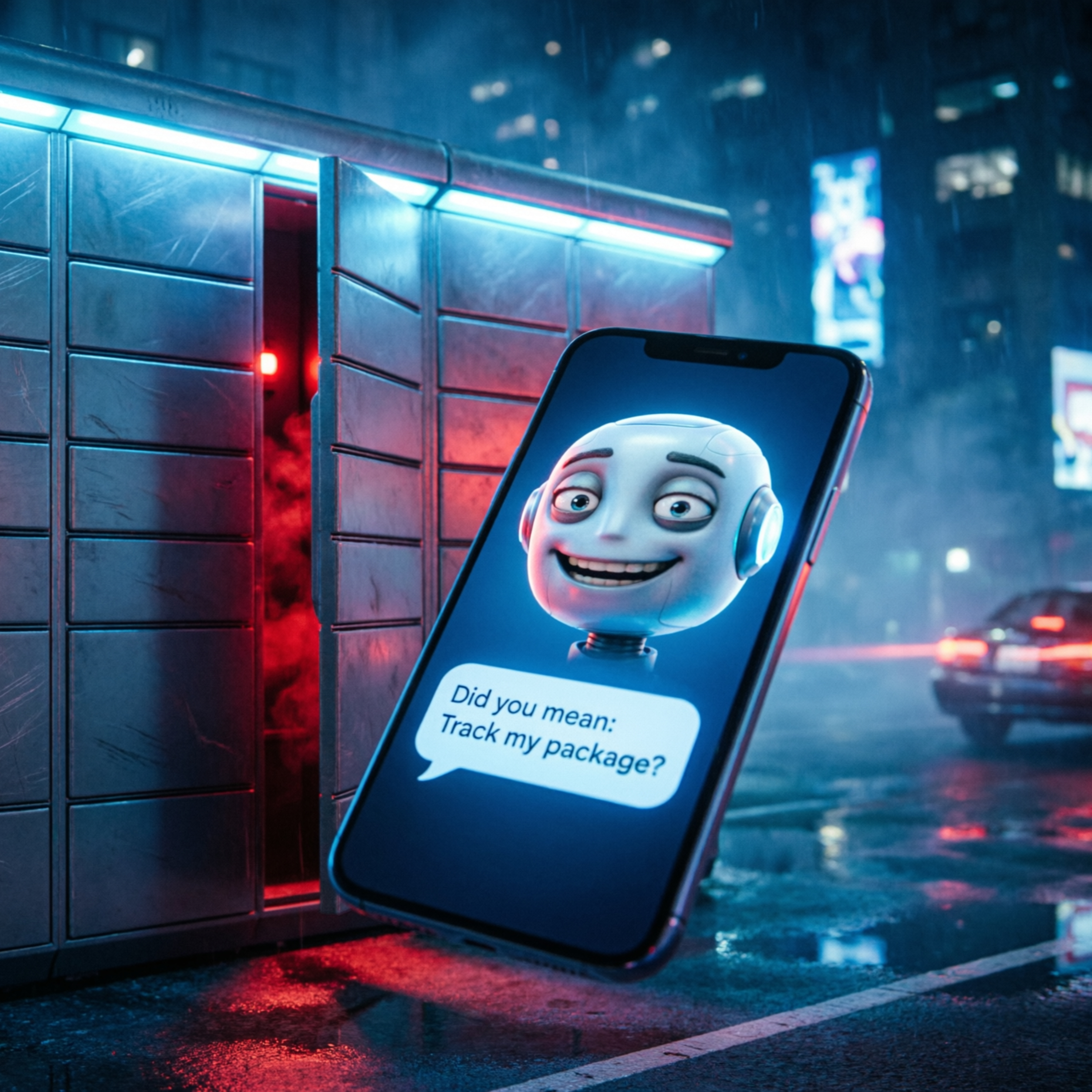 Coincé dans un casier quand l'IA remplace le bouton d'urgence episode artwork