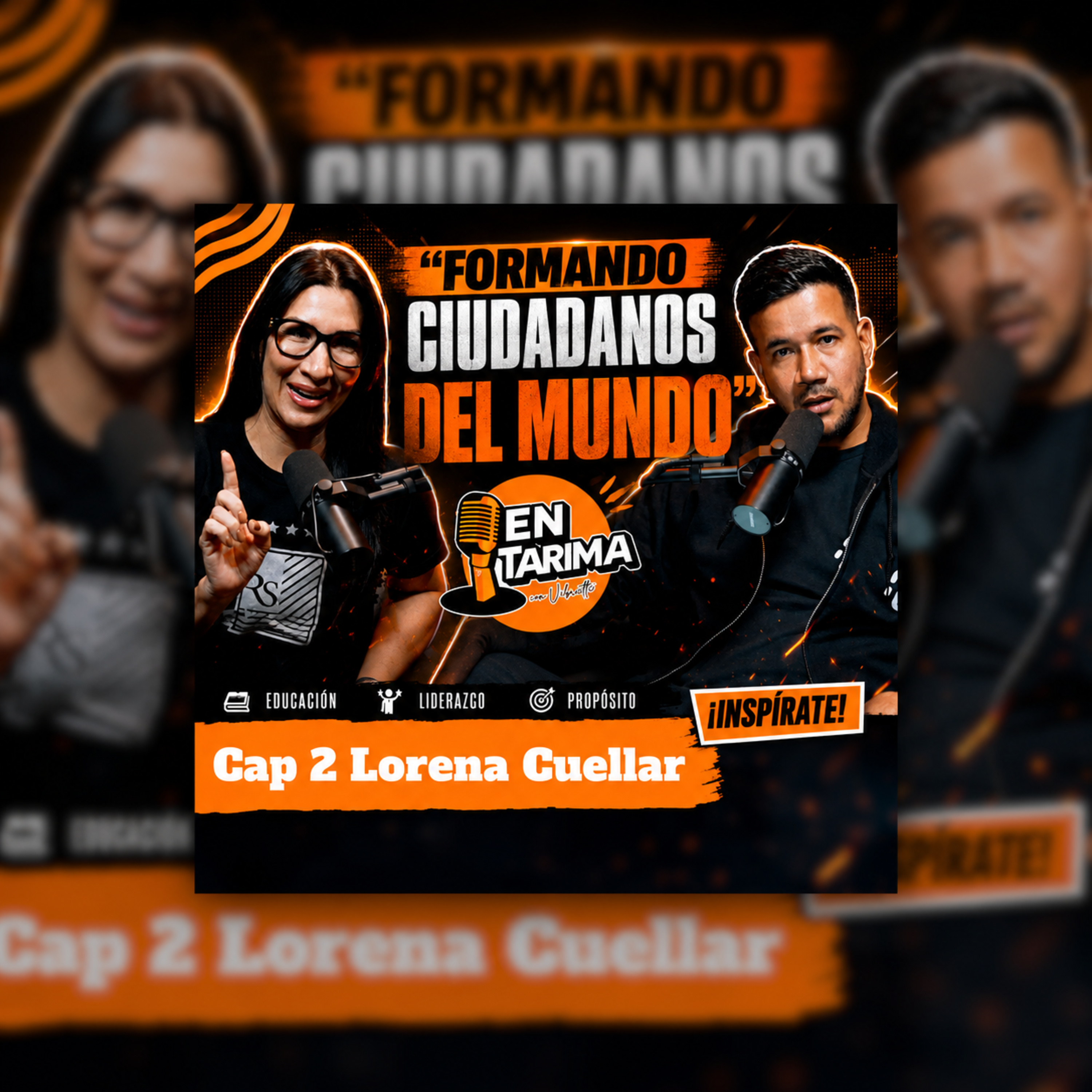 FORMANDO CIUDADANOS DEL MUNDO 📚 LORENA CUELLAR EN TARIMA CON VIBRATTI CAP 2