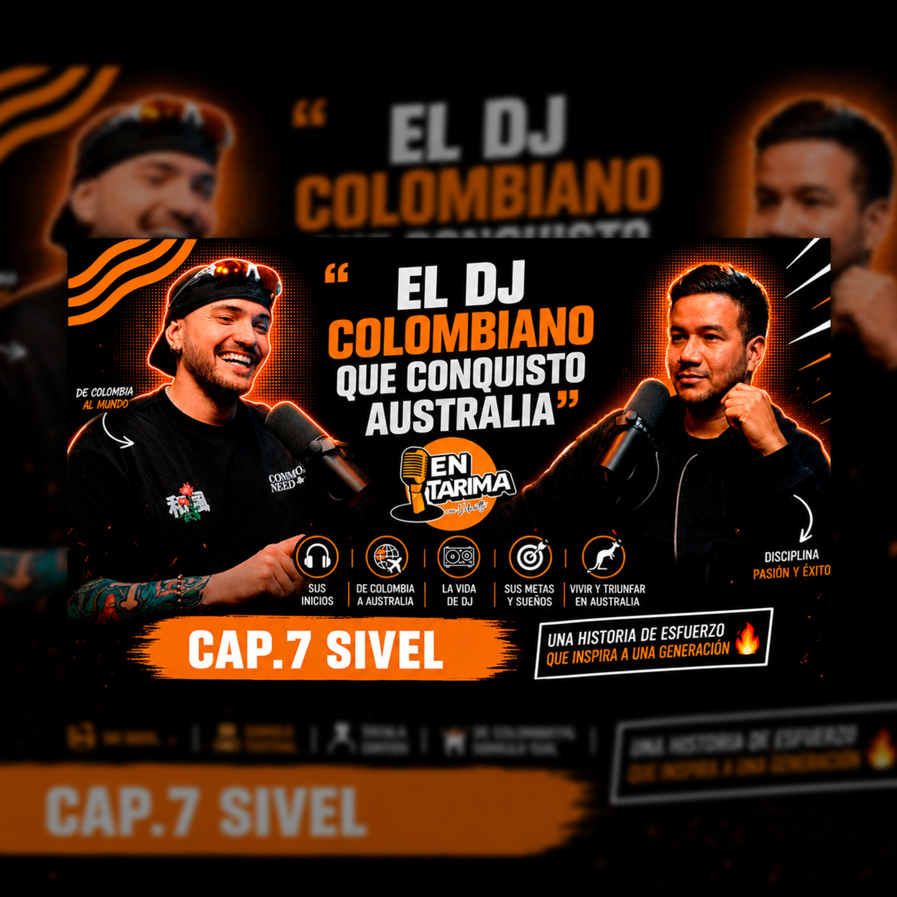 DEJÓ TODO Y TERMINÓ CONQUISTANDO AUSTRALIA 🦘 DJ SIVEL EN TARIMA CON VIBRATTI CAP 7