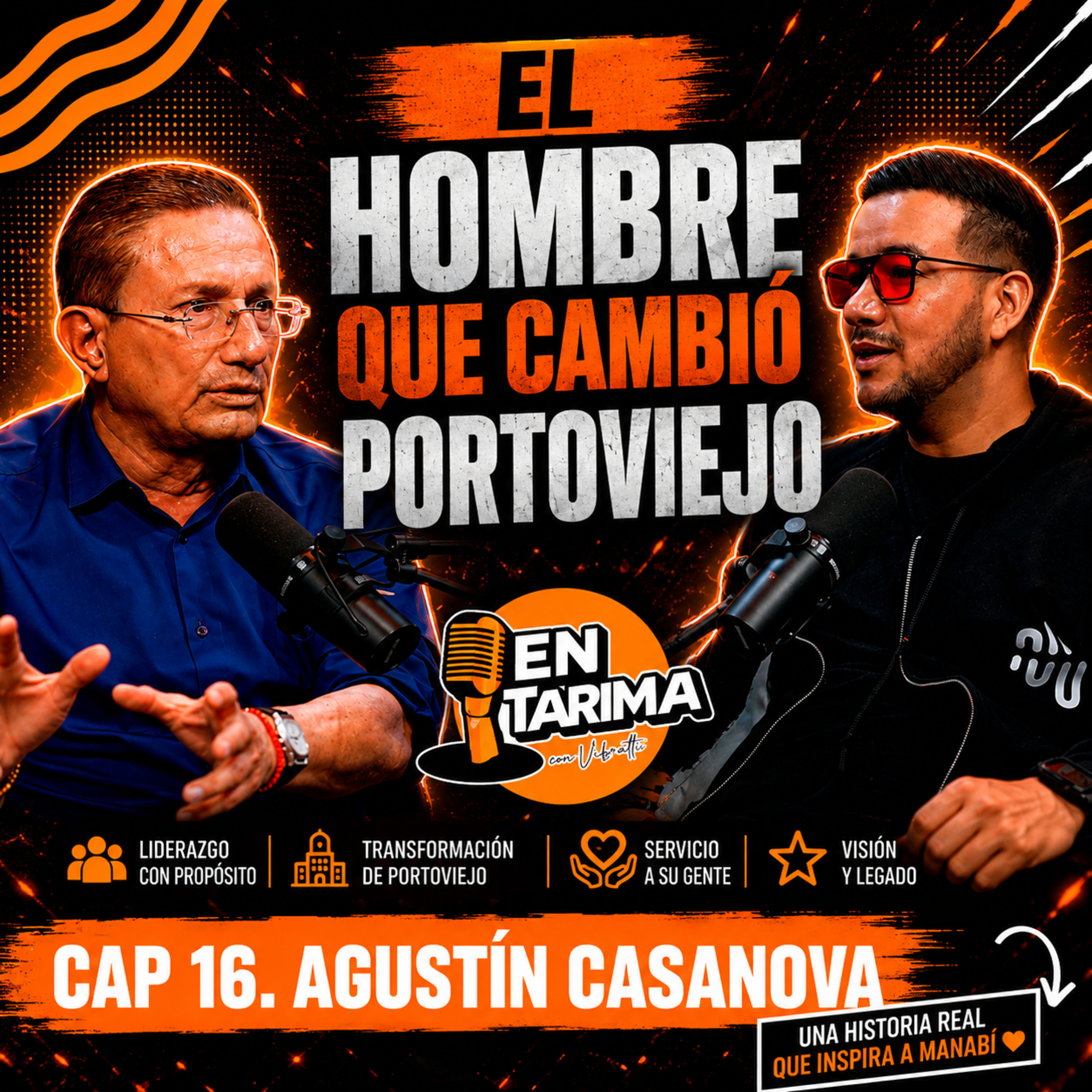 AGUSTIN CASANOVA SIN FILTROS EN TARIMA CON VIBRATTI CAP 16