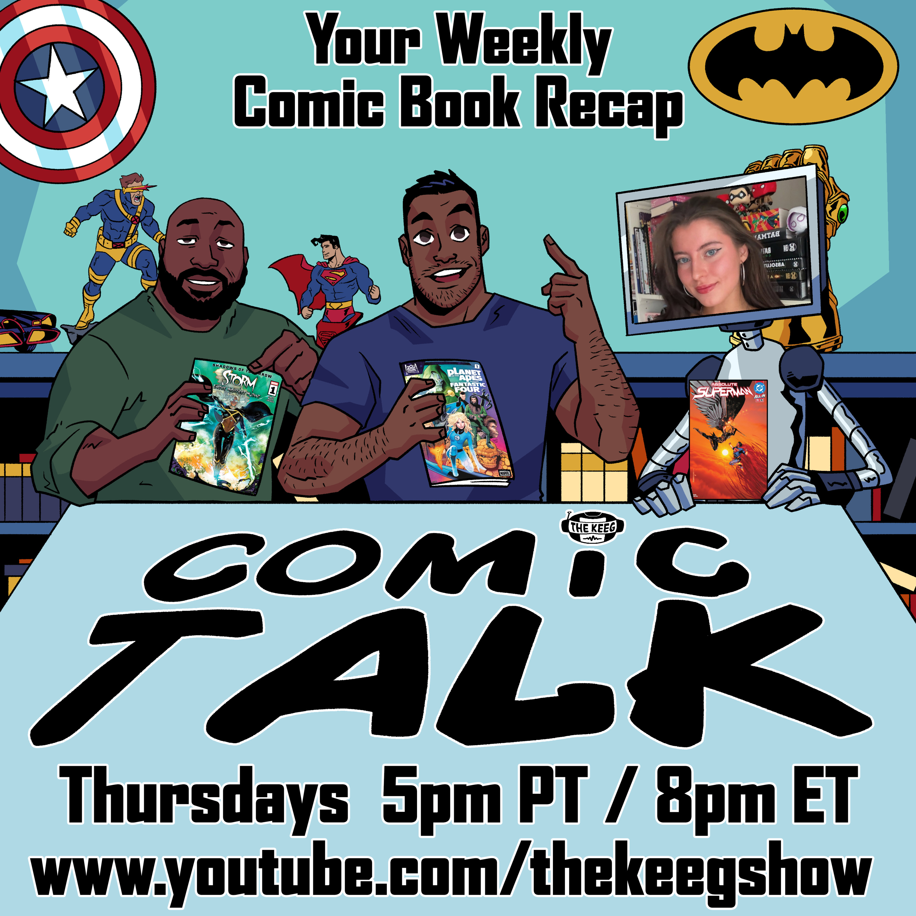 Comic Talk (February 5th, 2026): Batman #6, Avengers #35, DC KO: Boss Battle, and more!