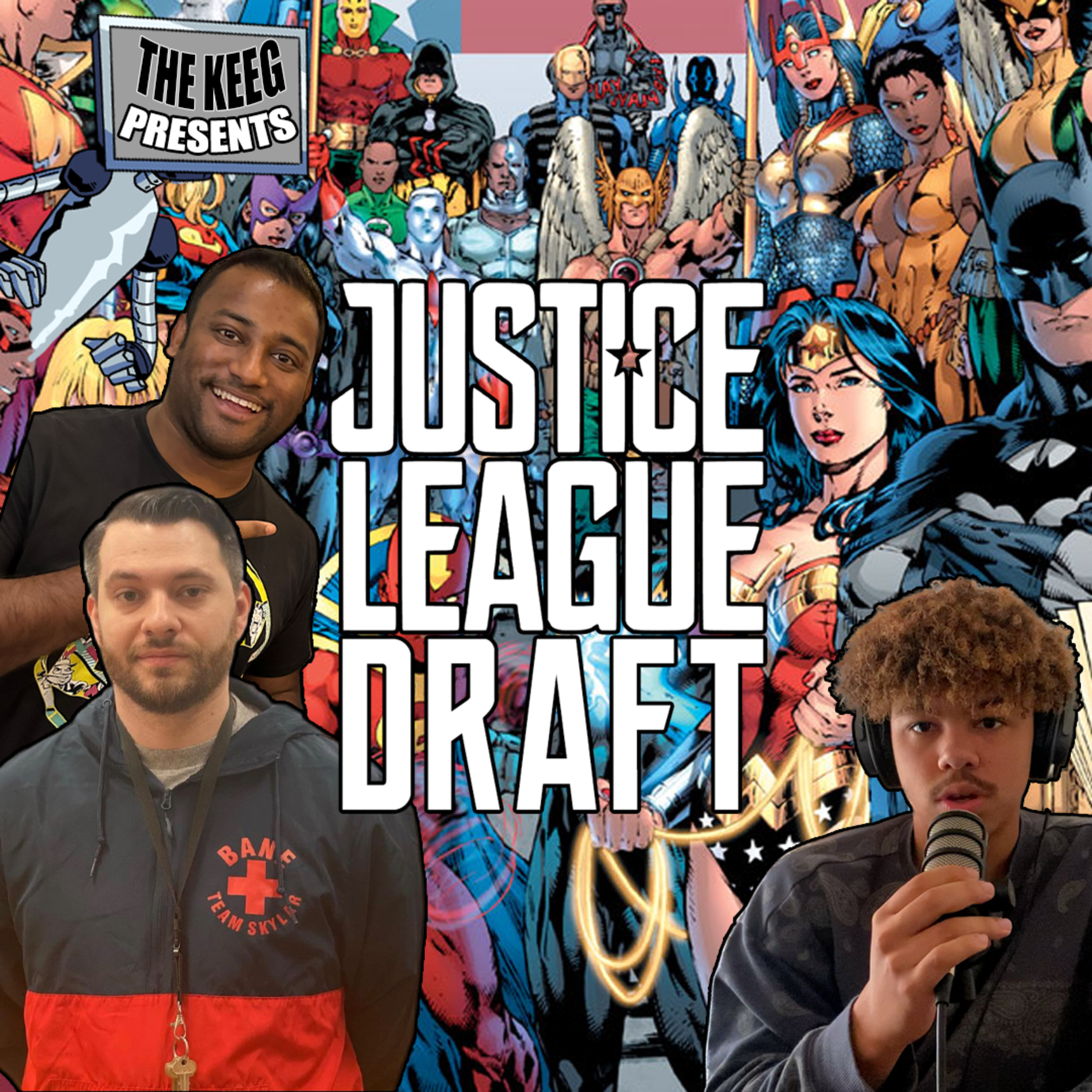 The Justice League Draft episode artwork