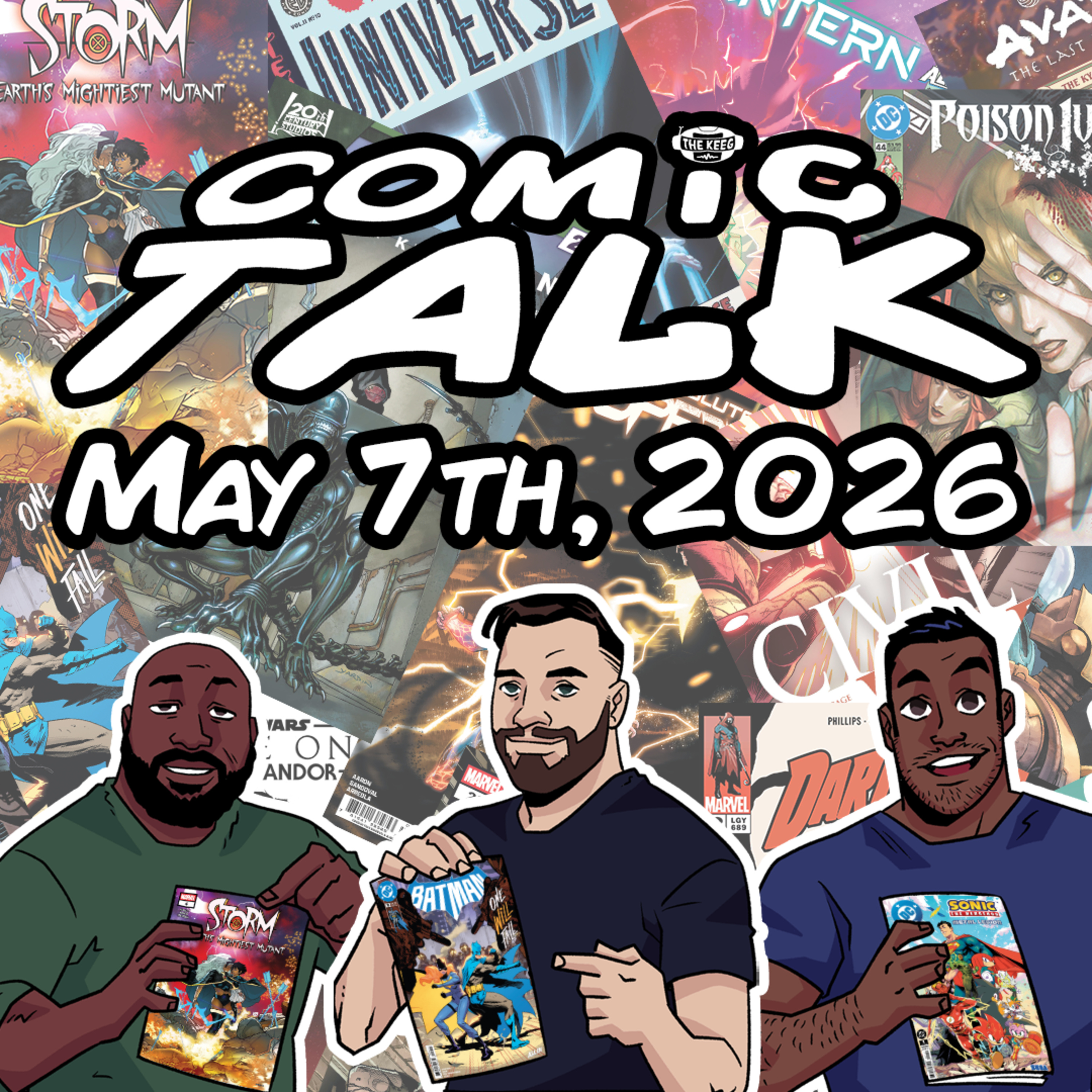 Comic Talk (May 7th, 2026): Batman #9, Daredevil #2, If Destruction Be Our Lot #1, Absolute Superman #19, and more! episode artwork
