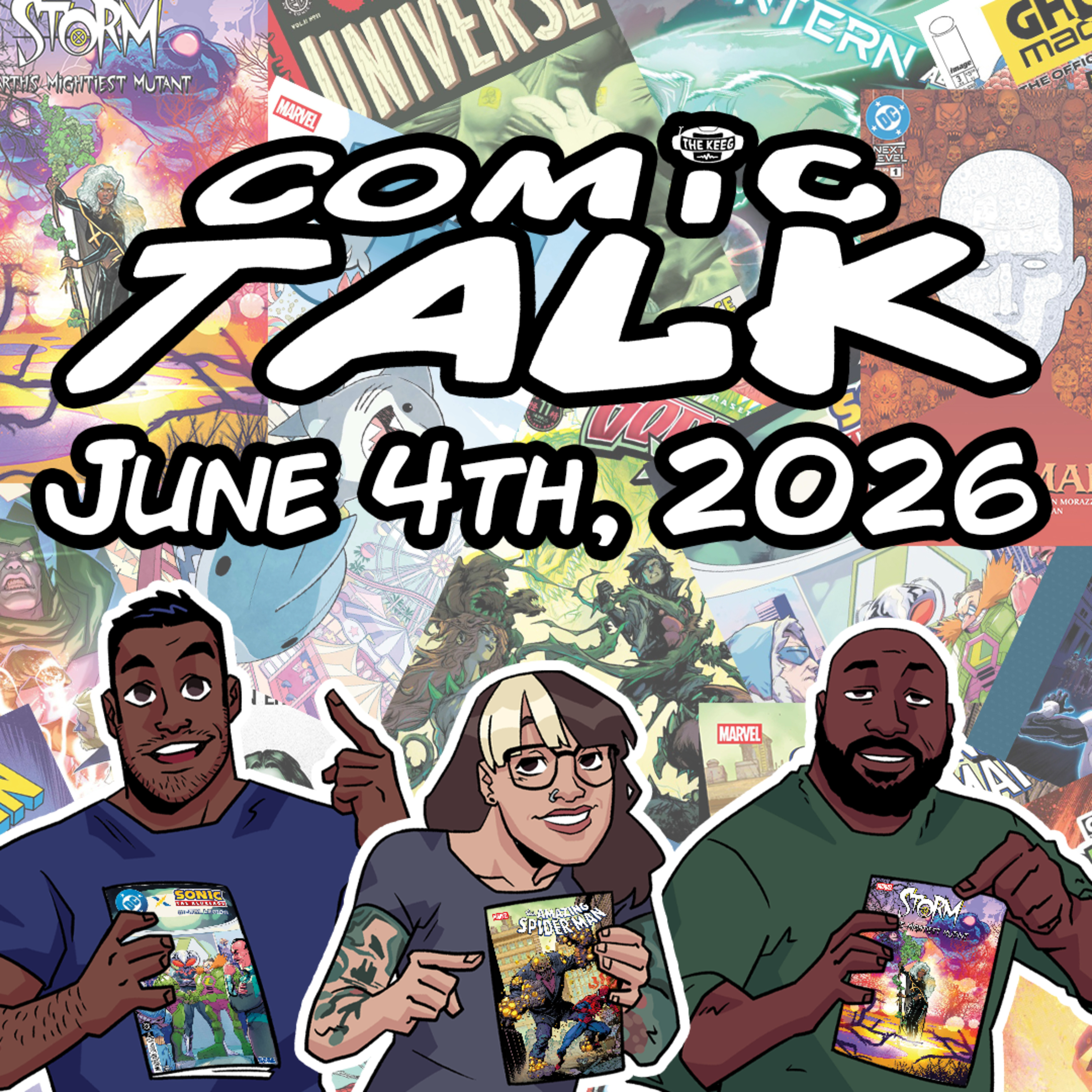 Comic Talk (June 4th, 2026): Batman #10, Uncanny X-Men #29, Mighty Morphin Power Rangers #1, and more! episode artwork