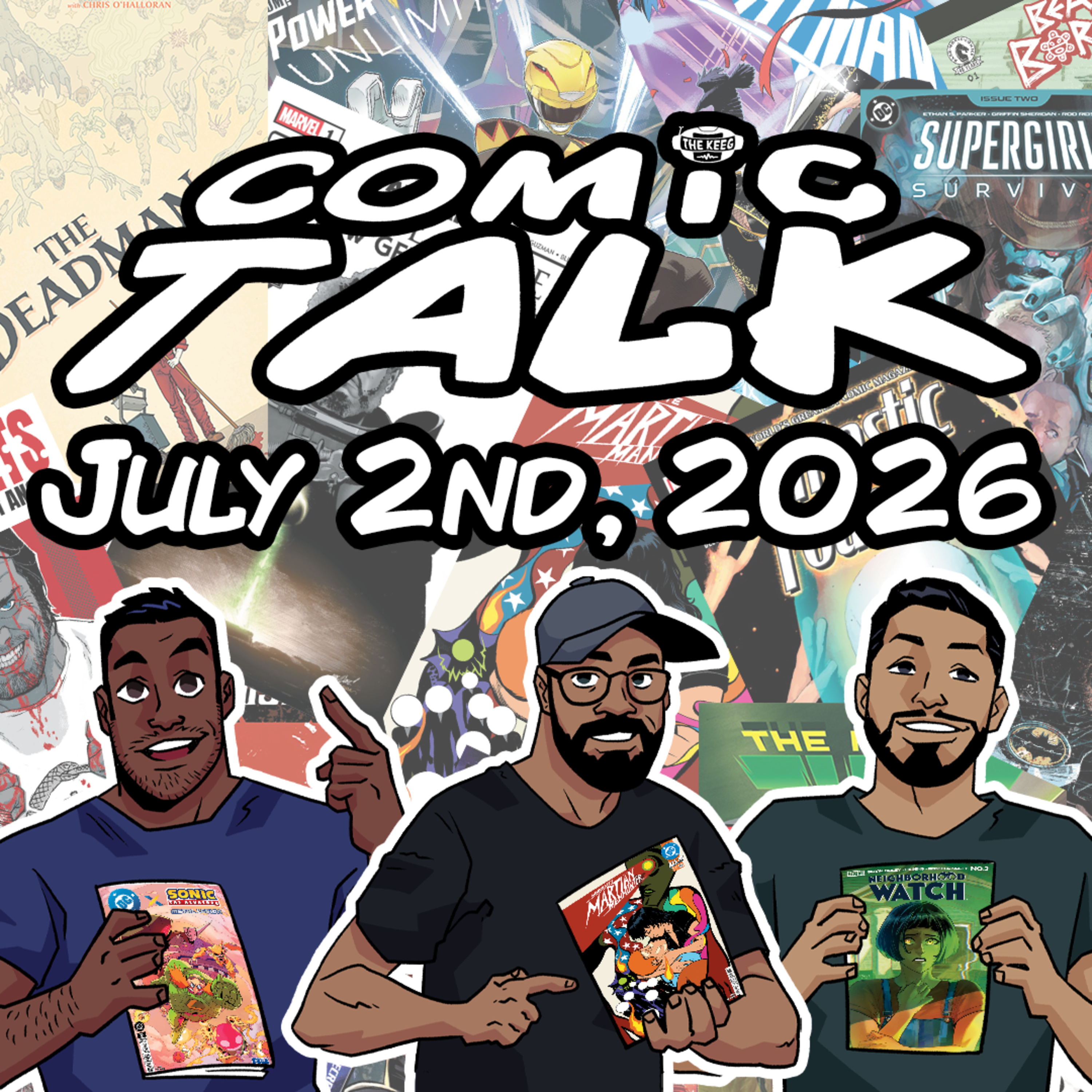 Comic Talk (July 2nd, 2026): Absolute Green Lantern #16, Amazing Spider-Man #32, DC x Sonic the Hedgehog: The Metal Legion #3, Power Rangers Unlimited #1, and more! episode artwork