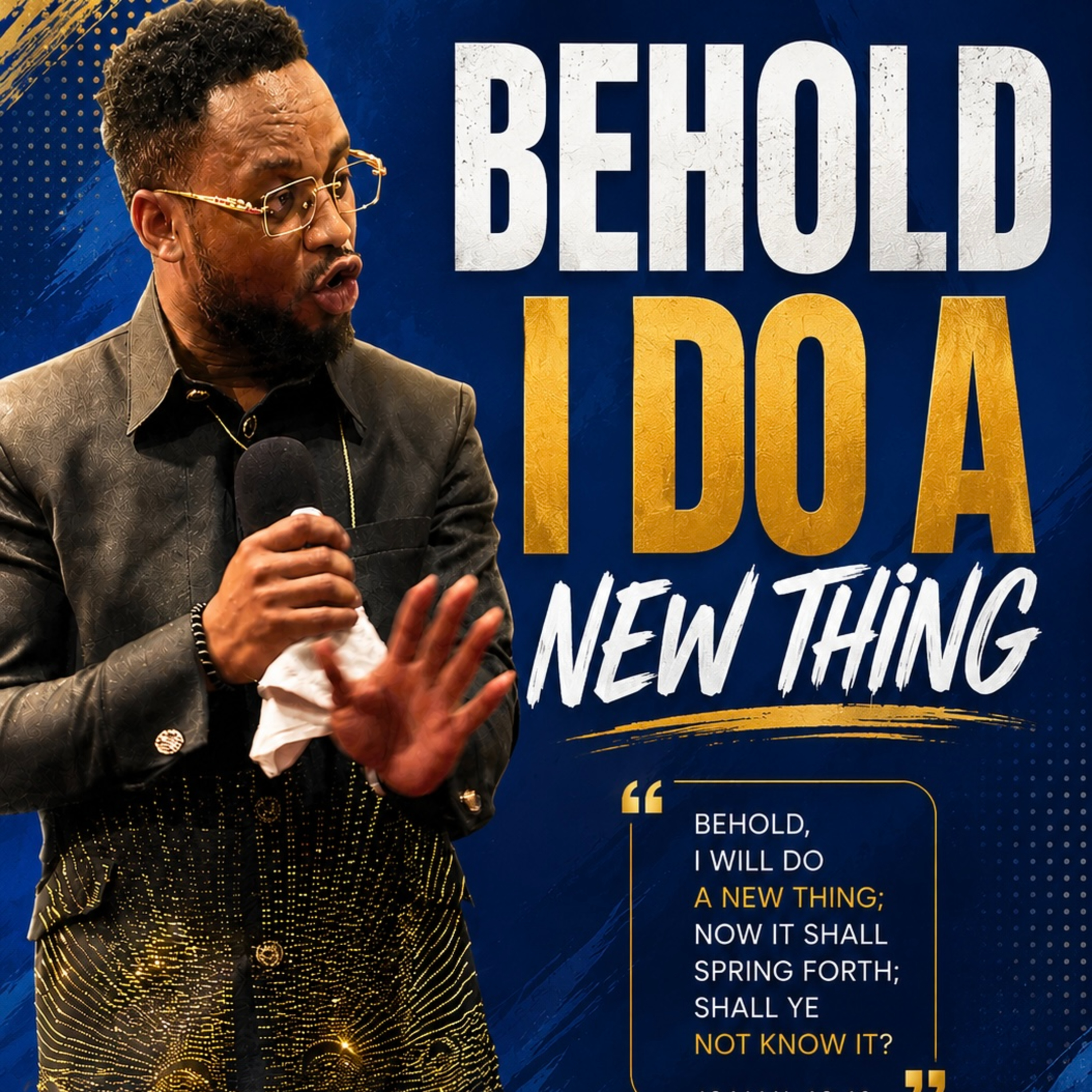 BEHOLD I DO A NEW THING episode artwork
