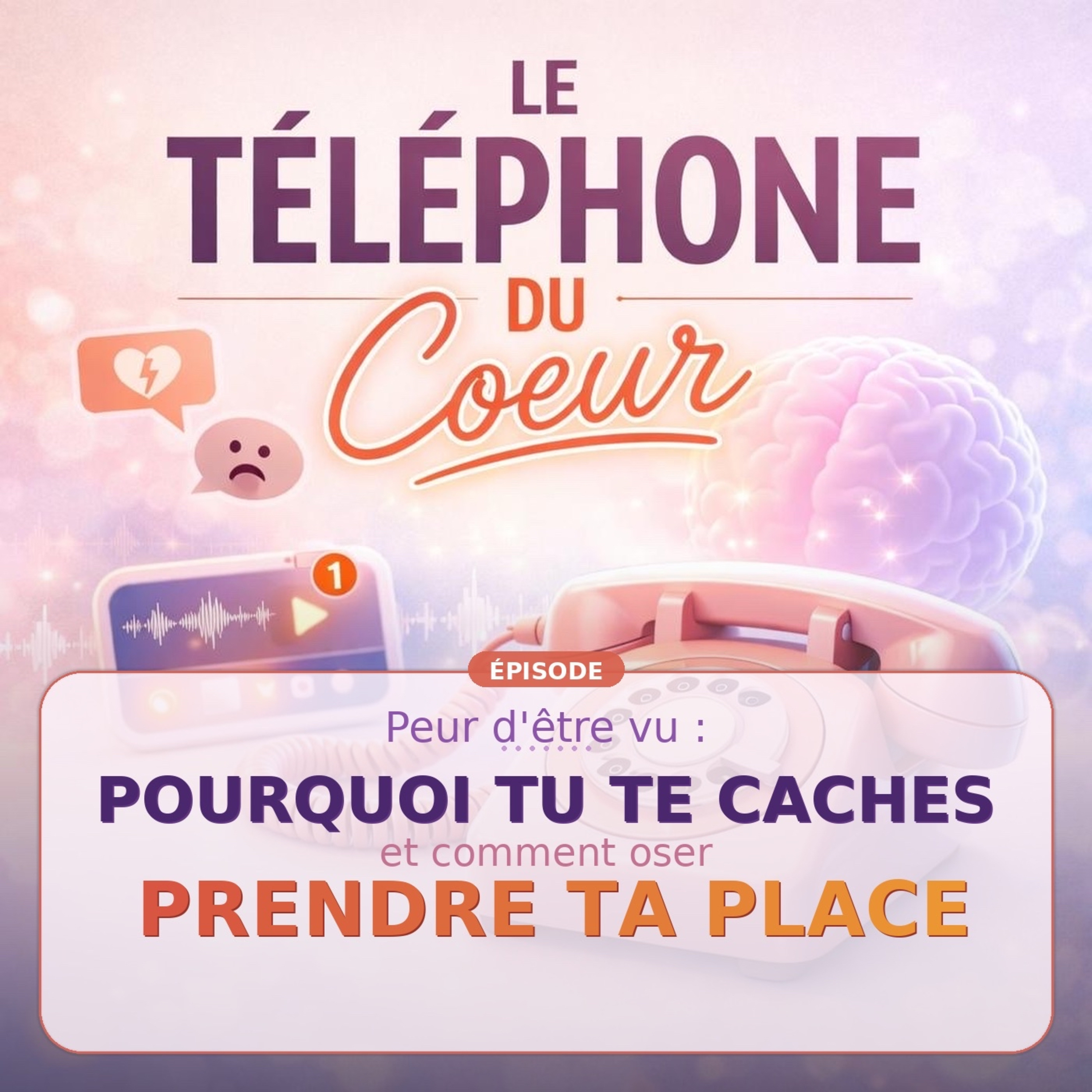 Peur d’être vu : pourquoi tu te caches et comment oser prendre ta place episode artwork