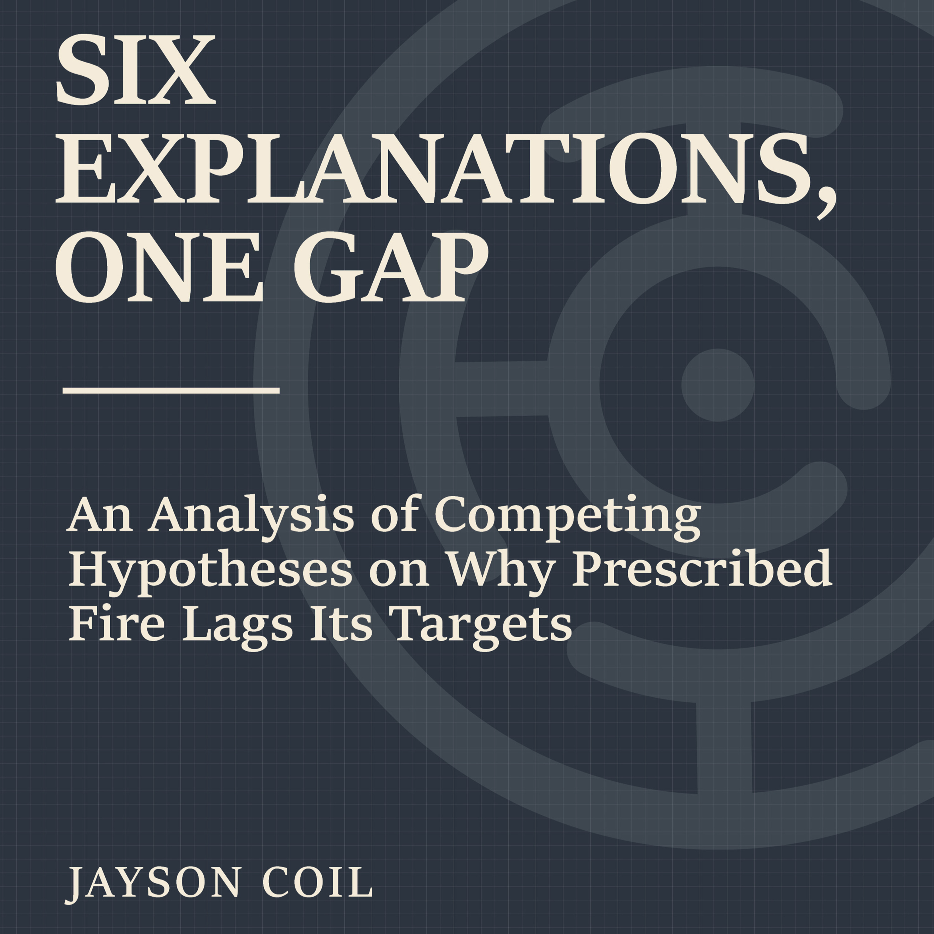 Six Explanations, One Gap episode artwork