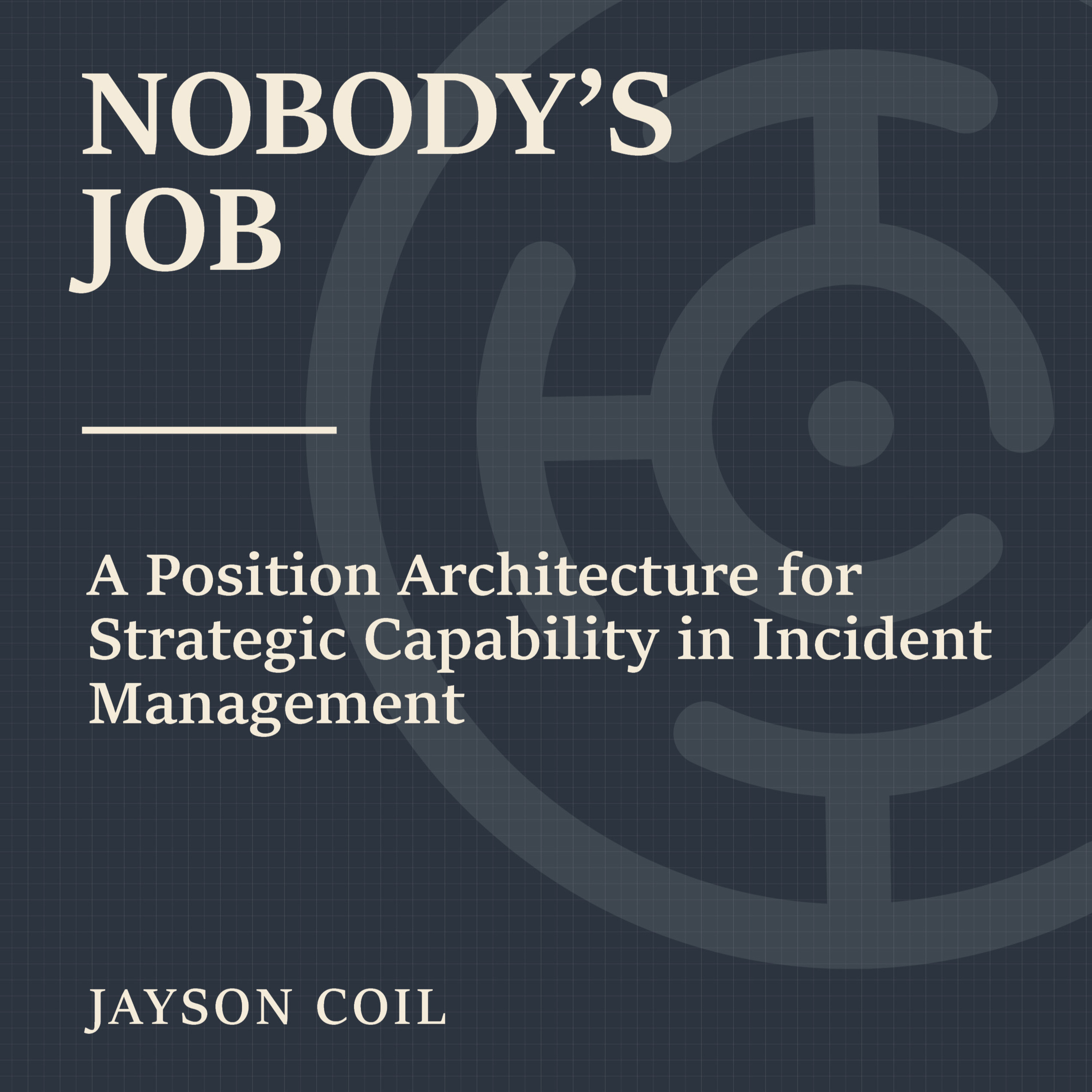 Nobody's Job episode artwork