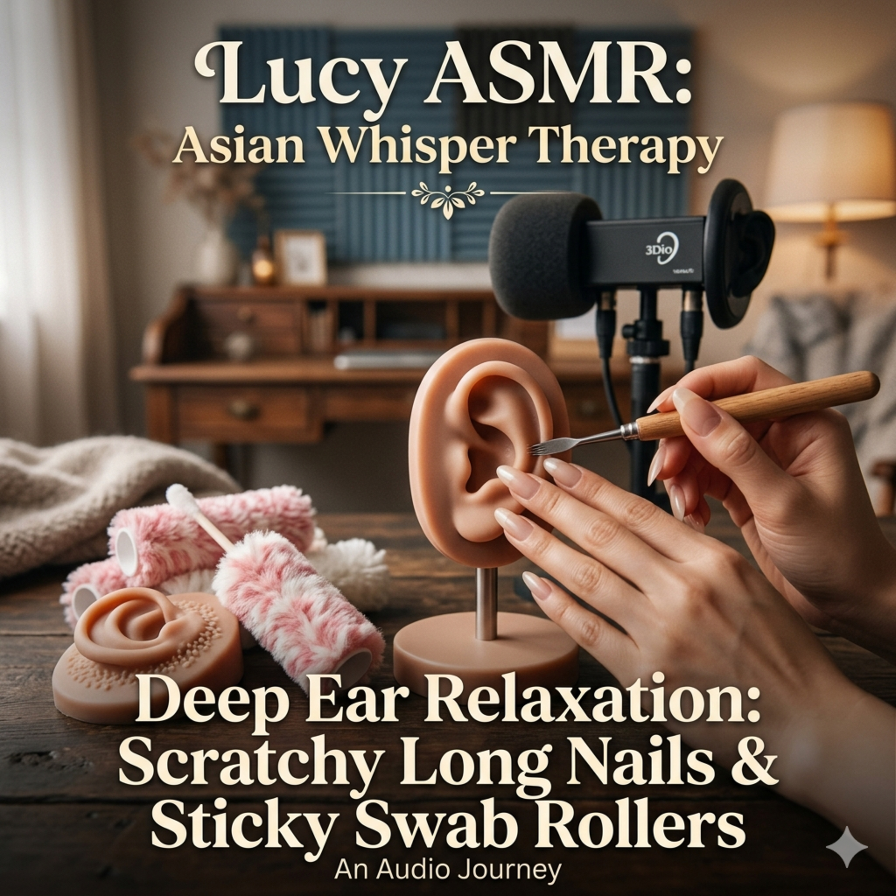 Deep Ear Relaxation: Scratchy Long Nails & Sticky Swab Rollers episode artwork