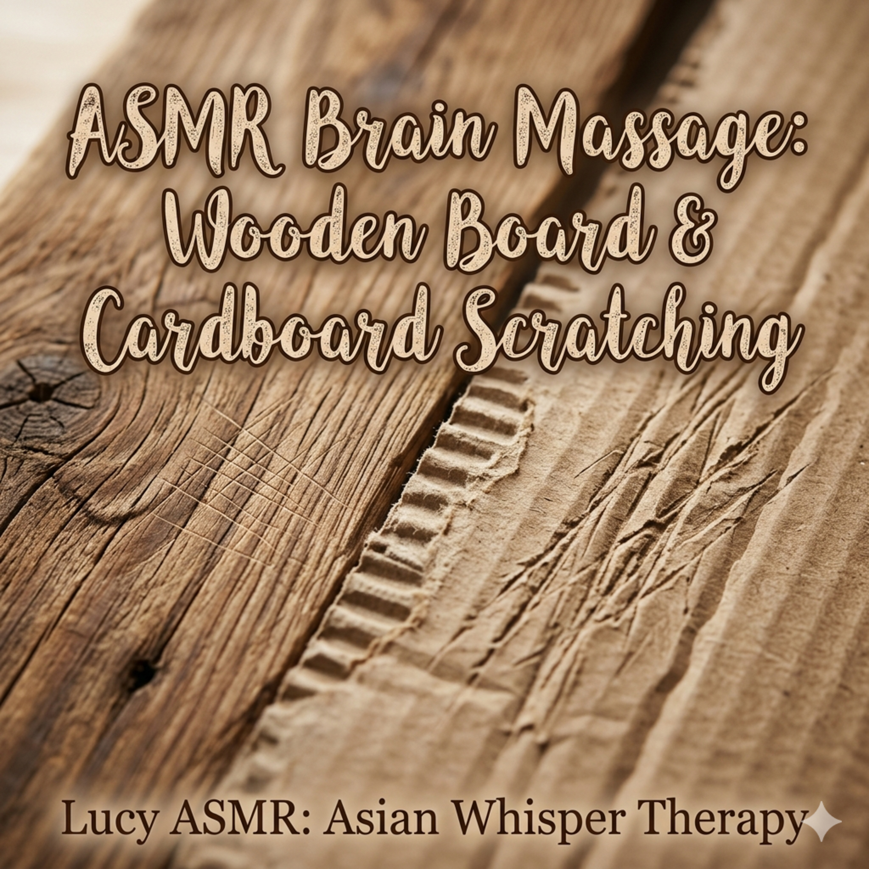 ASMR Brain Massage: Wooden Board & Cardboard Scratching episode artwork
