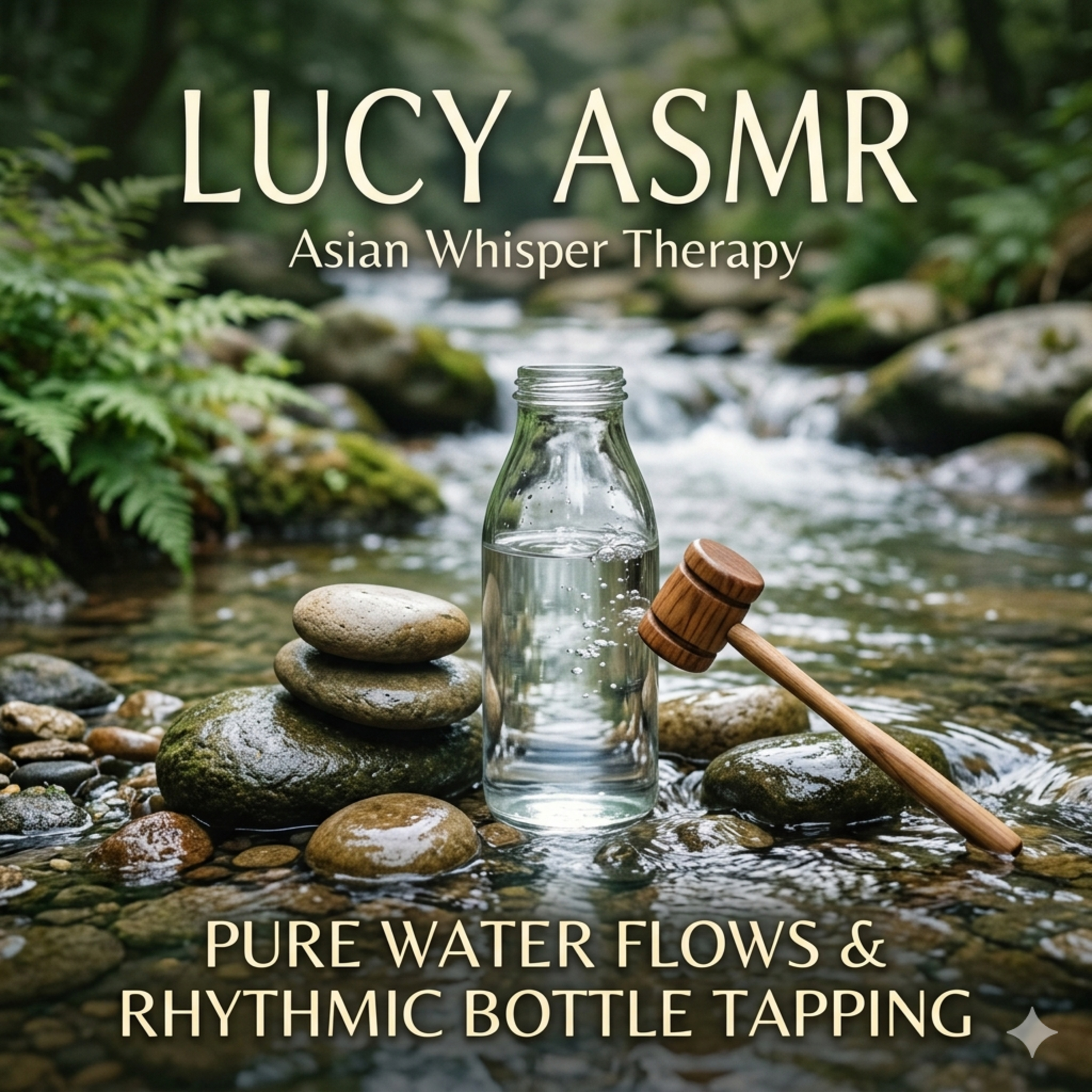 Pure Water Flows & Rhythmic Bottle Tapping