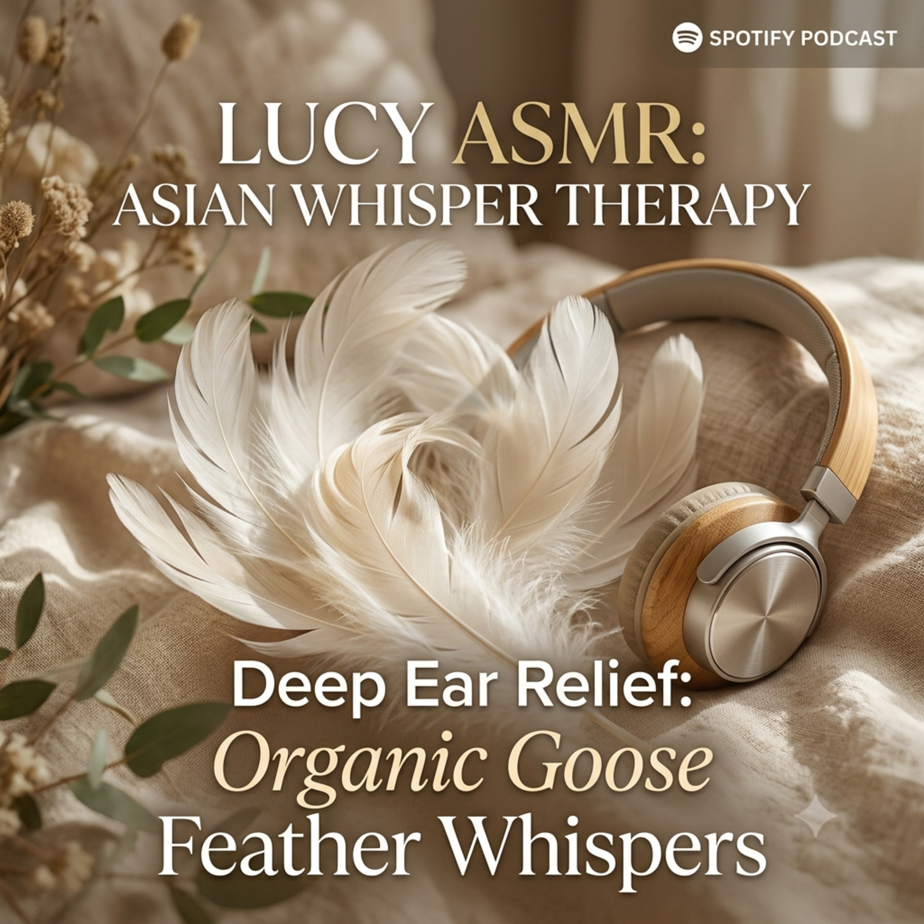 Deep Ear Relief: Organic Goose Feather Whispers