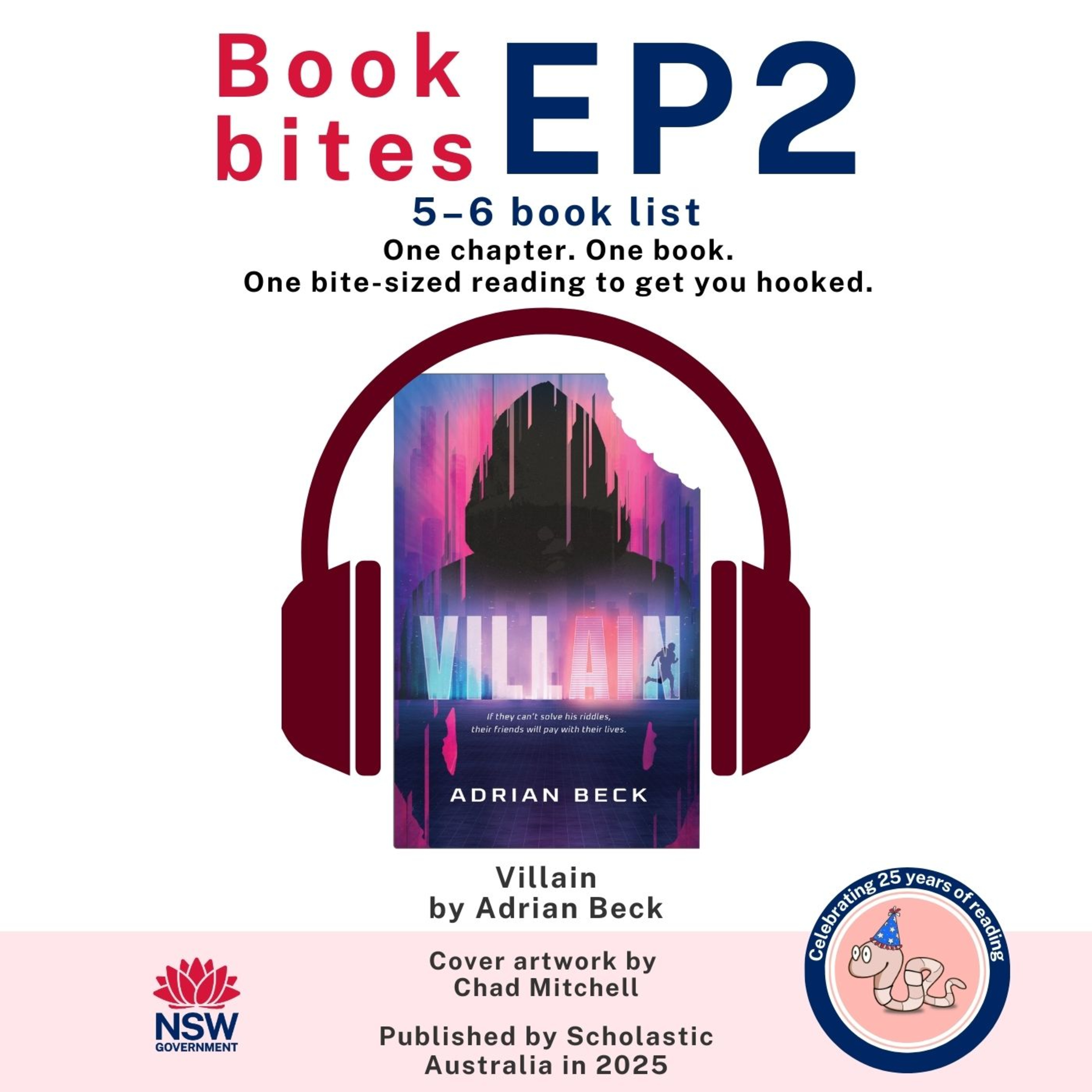 Book bites: A NSW Premier\'s Reading Challenge podcast for students
