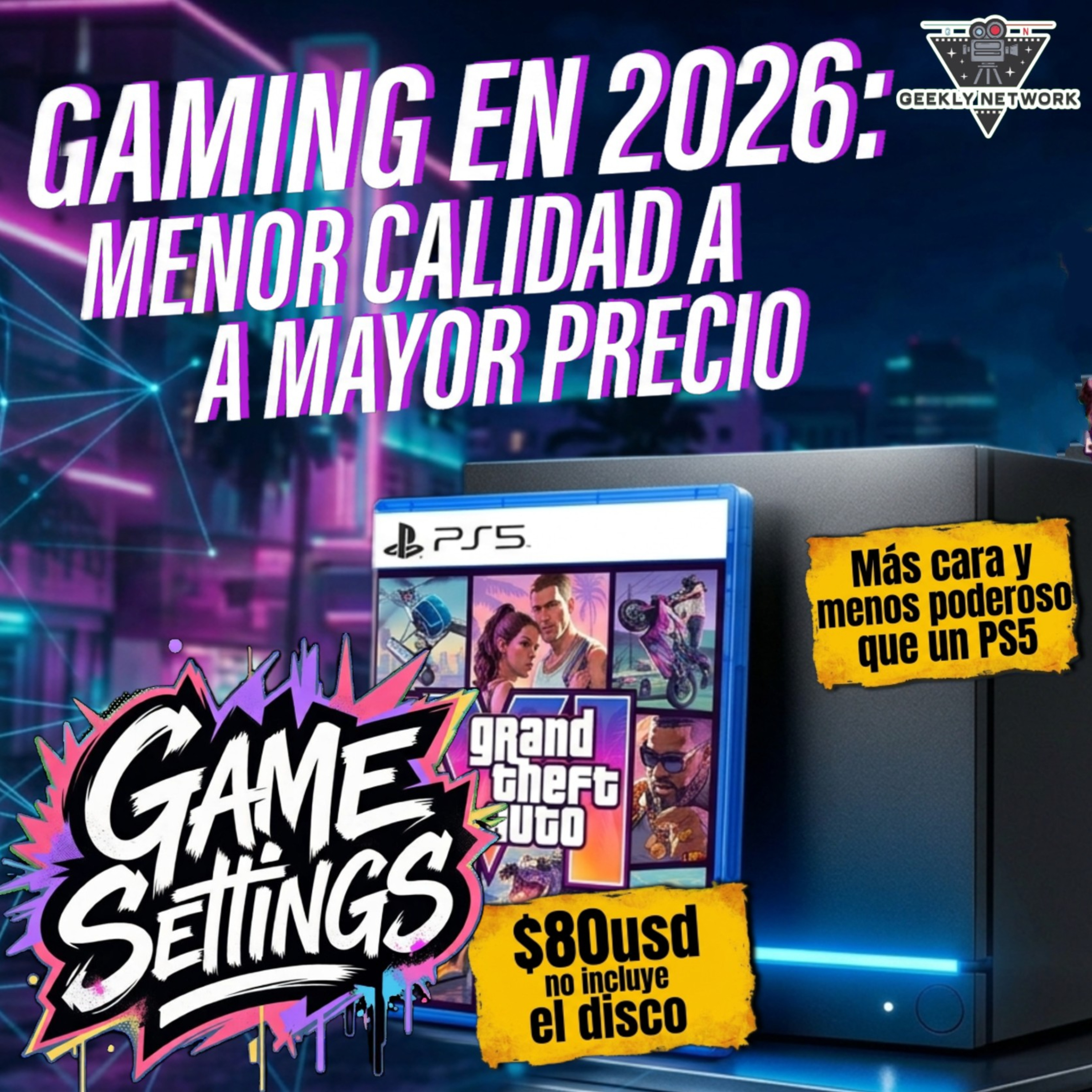 Portada de Game Settings Podcast
