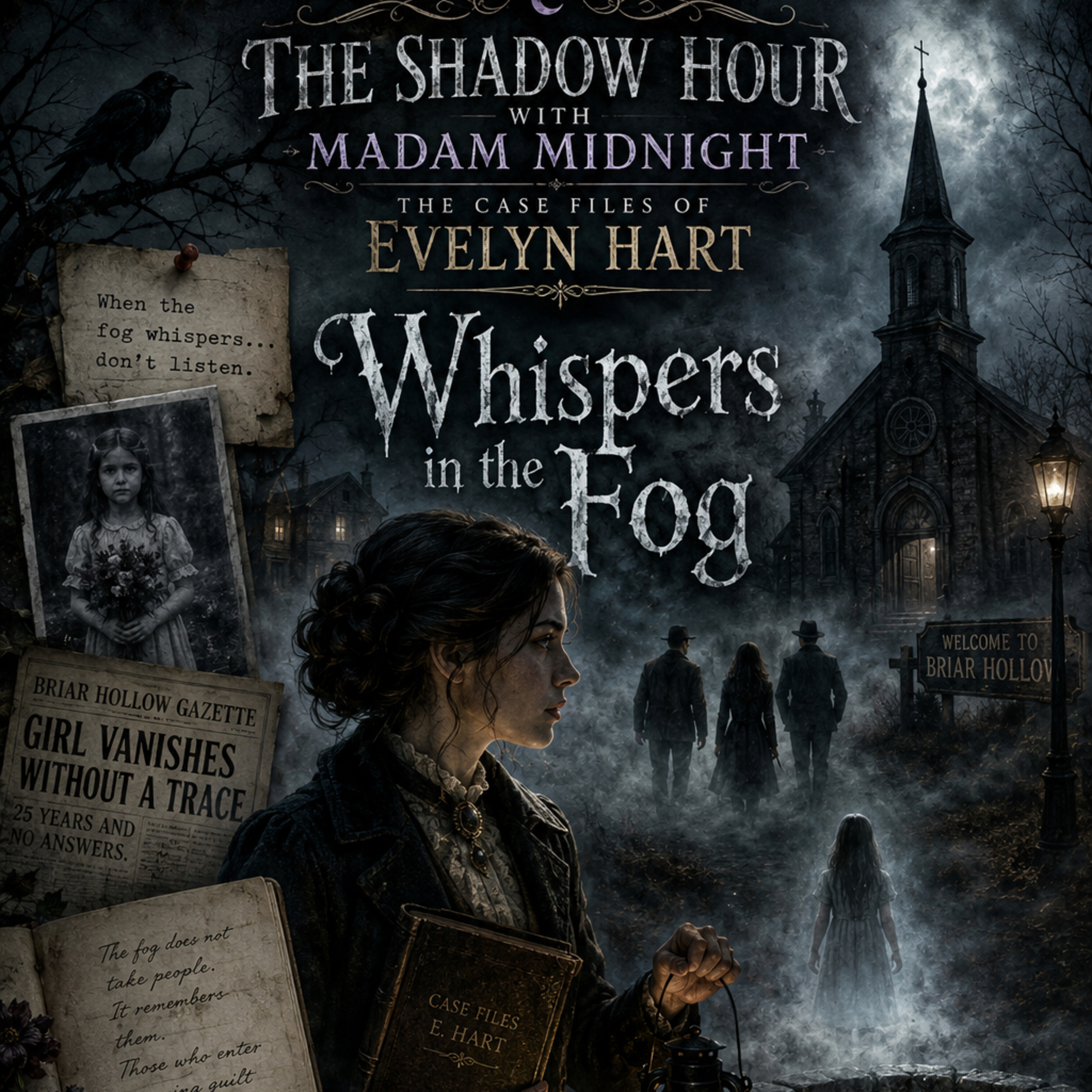 From the CaseFiles of Evelyn Hart: Whispers in the Fog. episode artwork