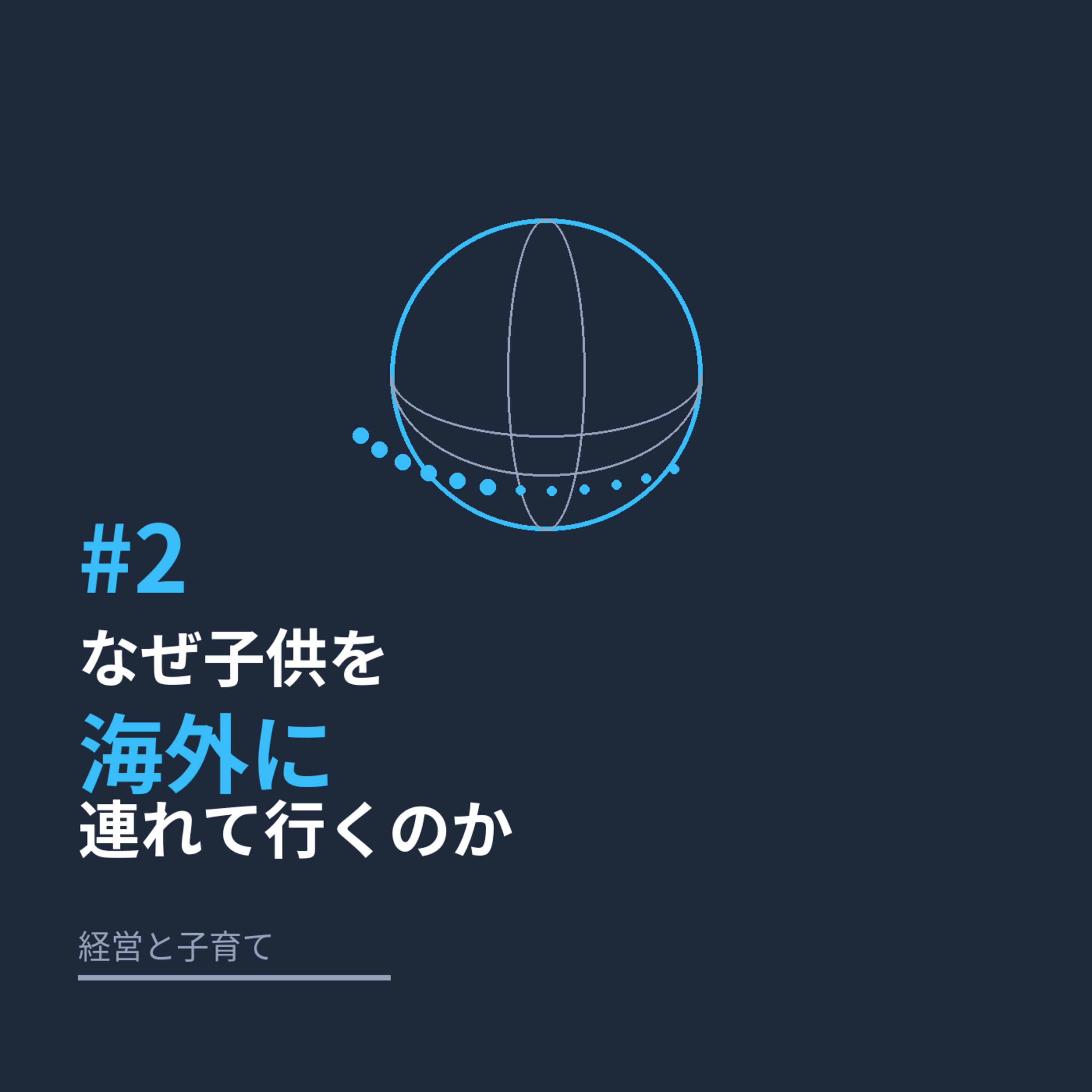 #2 なぜ子供を海外に連れて行くのか episode artwork