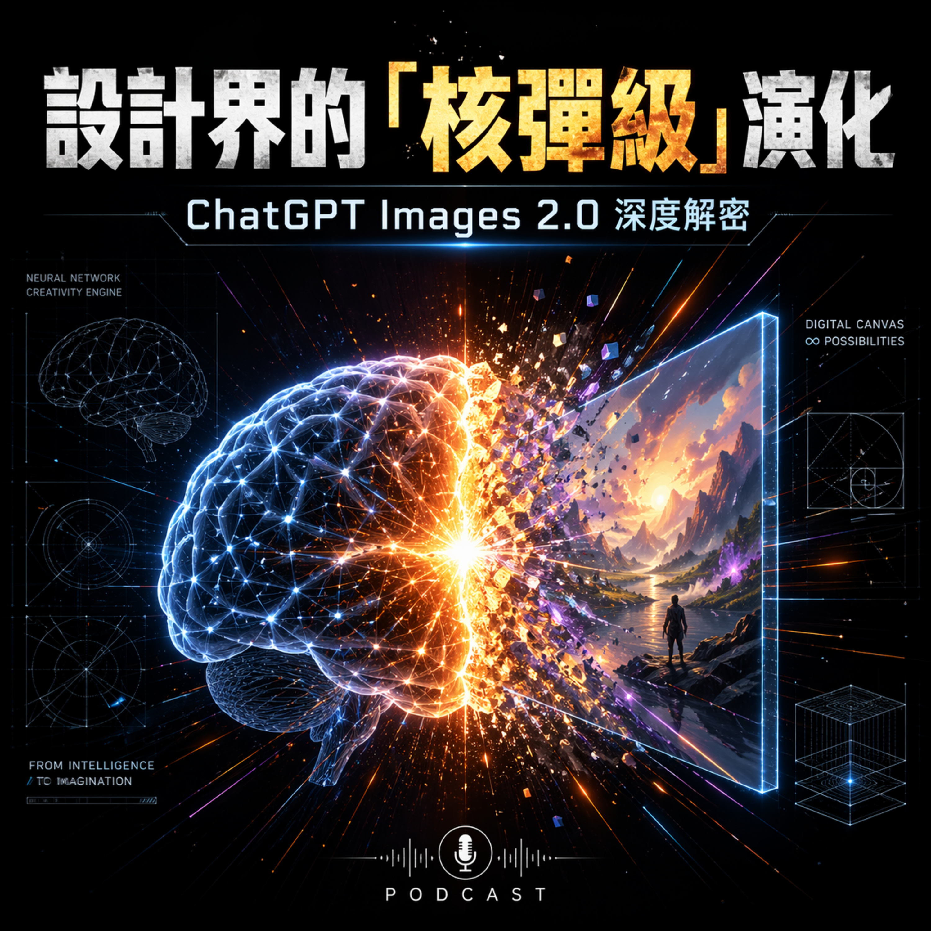 設計界的「核彈級」演化：ChatGPT Images 2.0 深度解密！ episode artwork