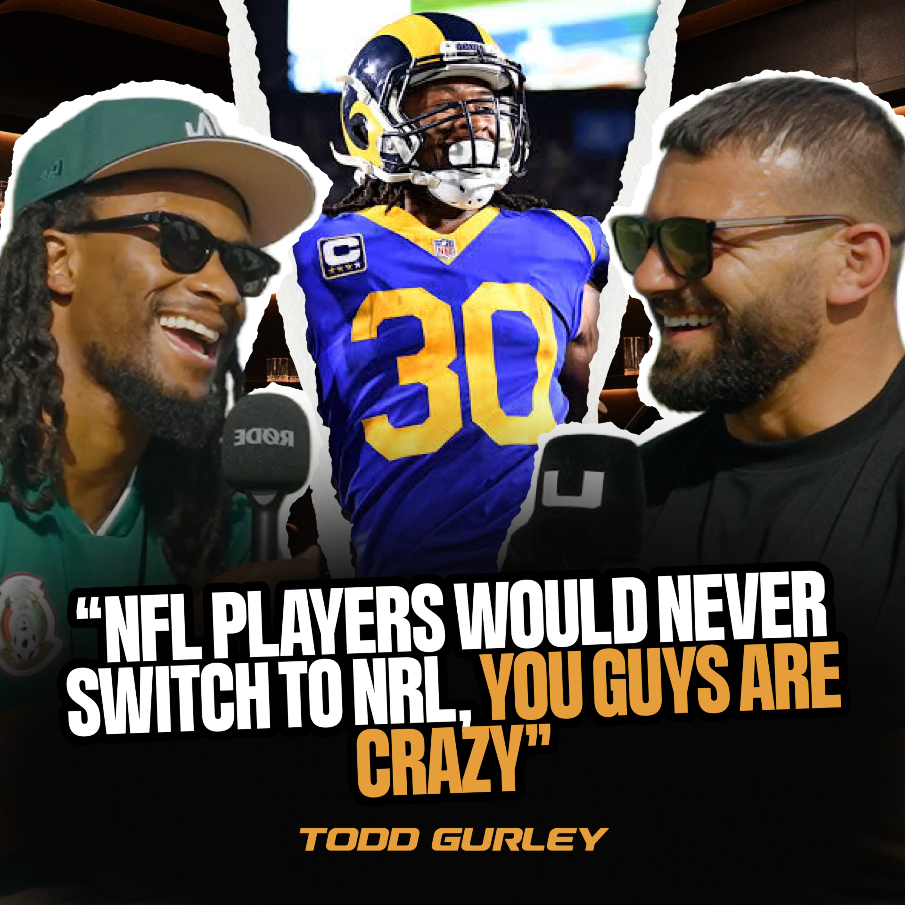 Todd Gurley | NRL vs NFL | YG’s Neighbour | LA Rams | Saquon Barkley episode artwork