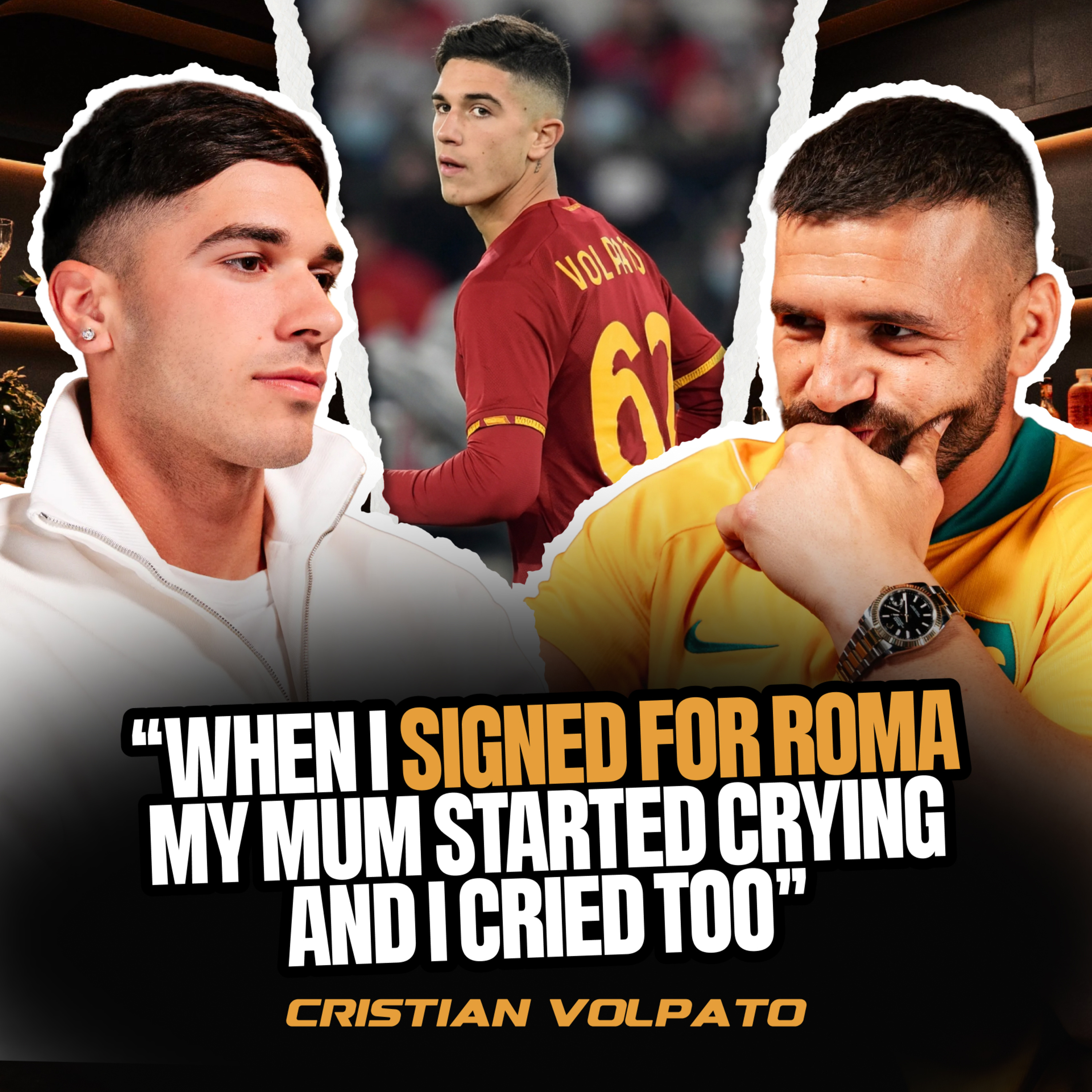 Cristian Volpato | Socceroos | FIFA World Cup | Signing for Roma | Meeting Mourinho | Friendship with Totti episode artwork