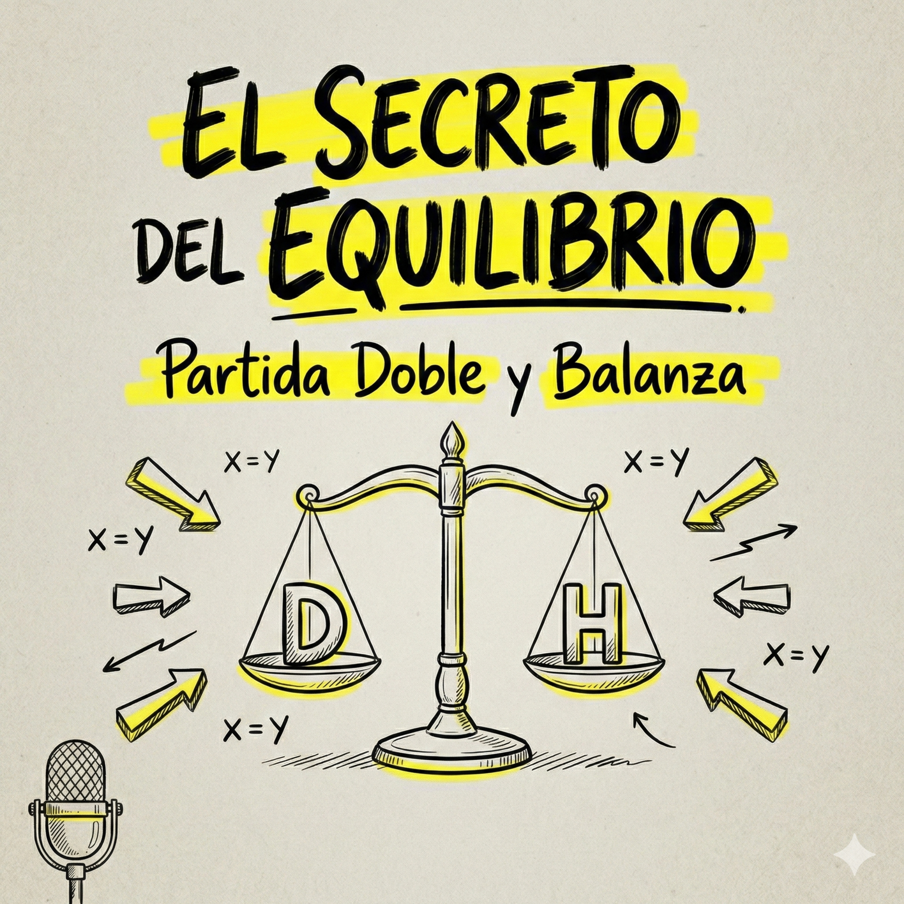 El Secreto del Equilibrio: Partida Doble y Balanza