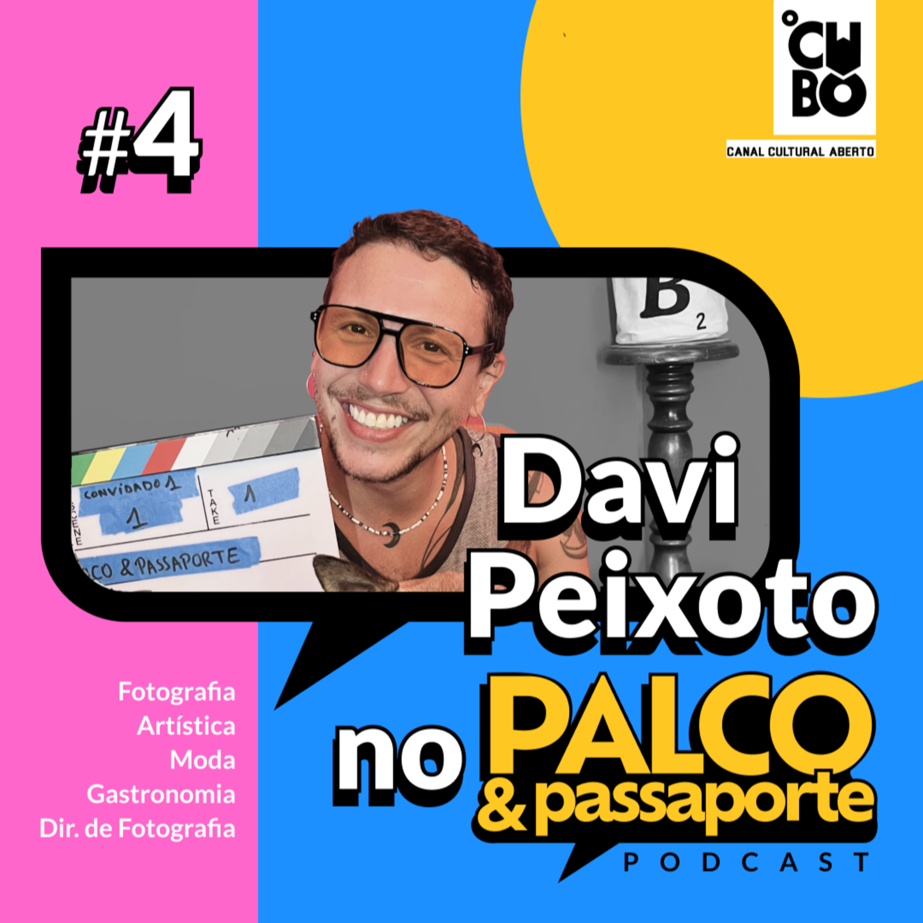 Palco & Passaporte #4 | Fotografia, imigração e choque cultural: o que muda de verdade? - David Peixoto episode artwork