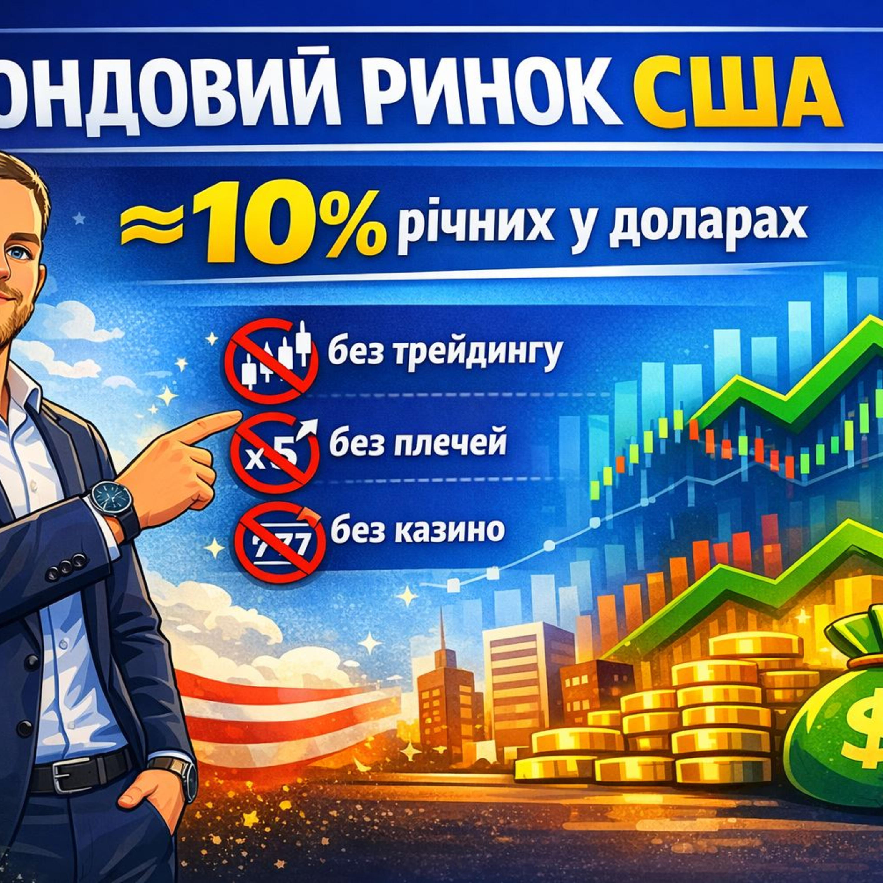 База про фондовий ринок + приємний бонус в кінці відео. episode artwork