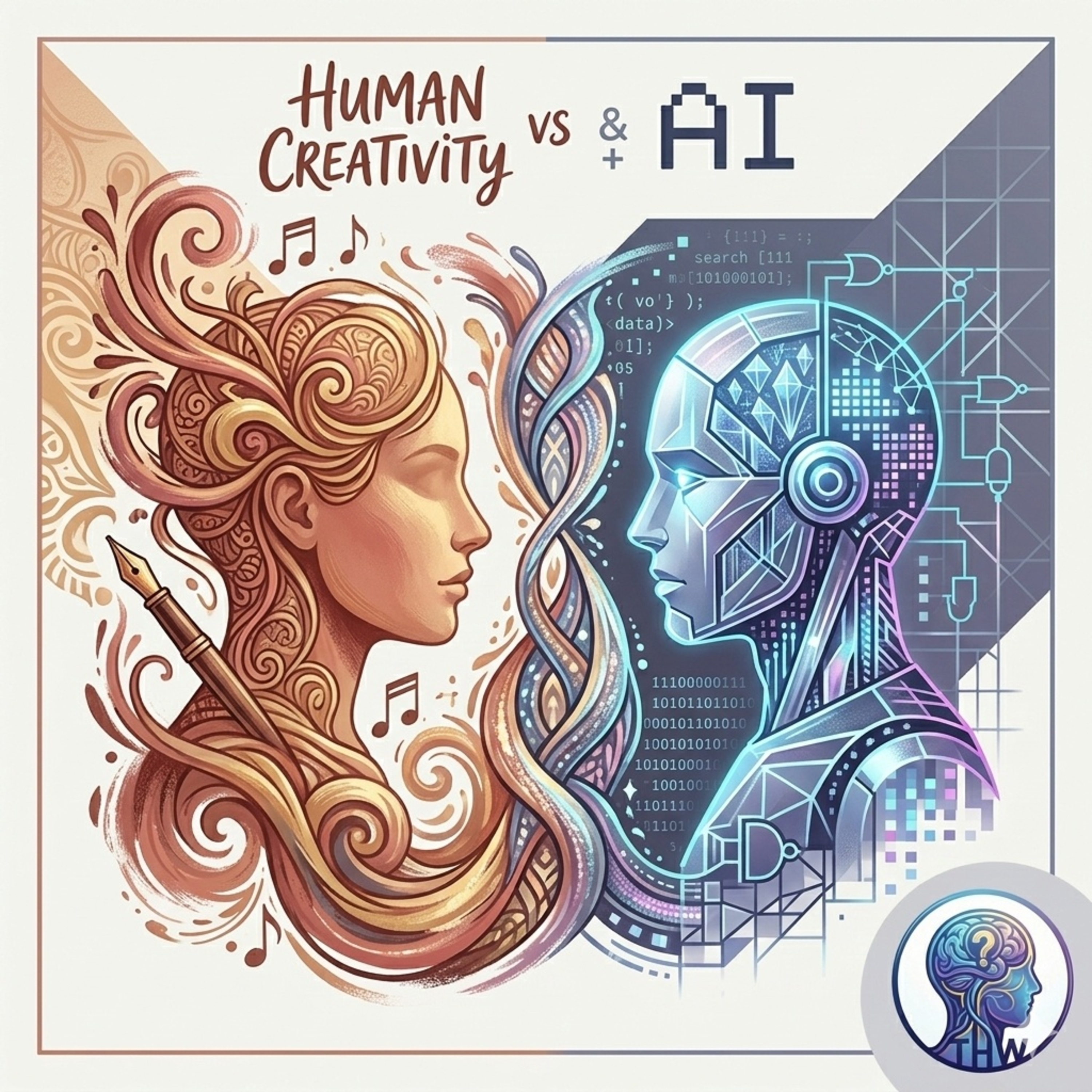 AI vs. Human Creativity: Who Wins the Future of Art? episode artwork