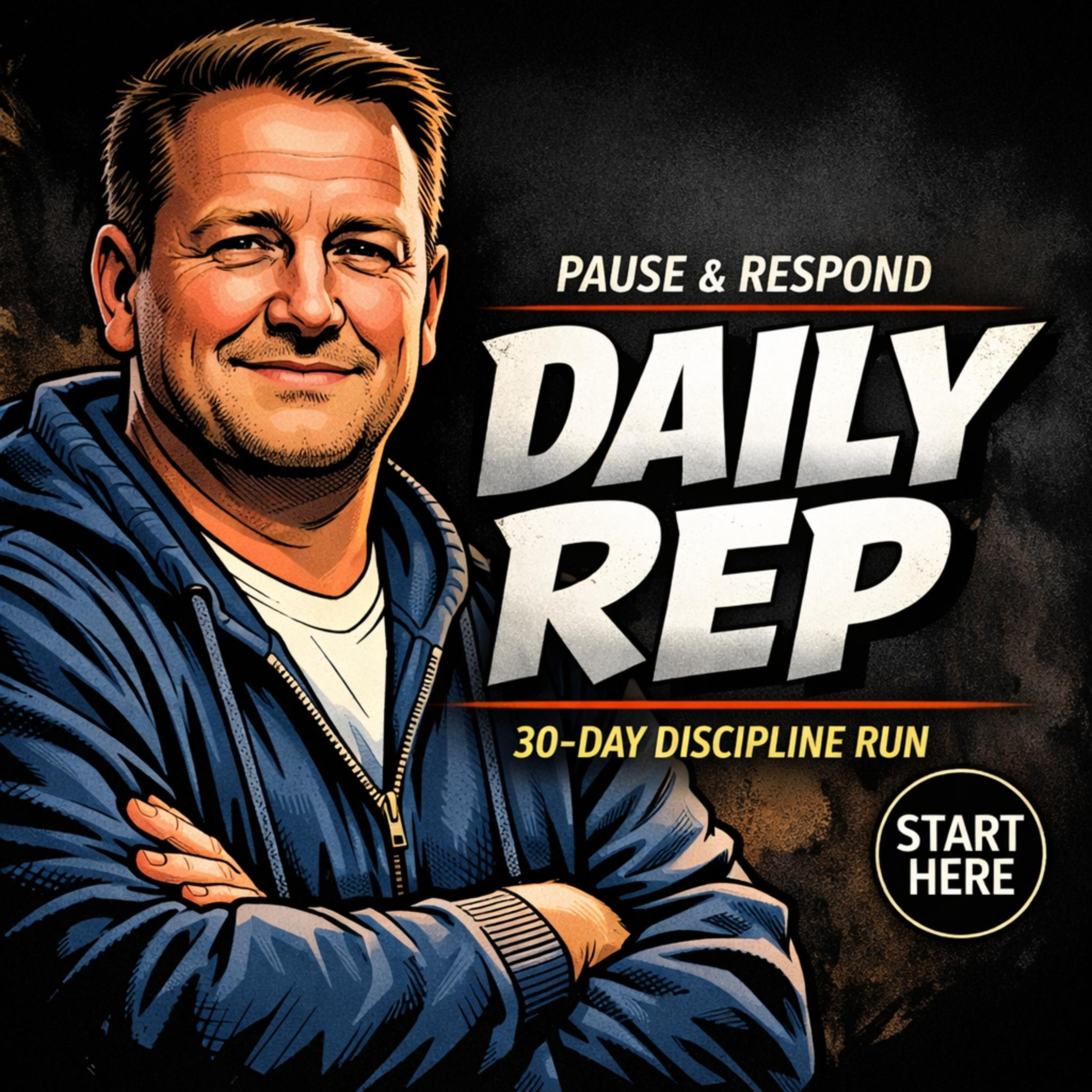 Daily Rep-Intro-The 30-Day Discipline Run Begins Daily Emotional Control Training  episode artwork