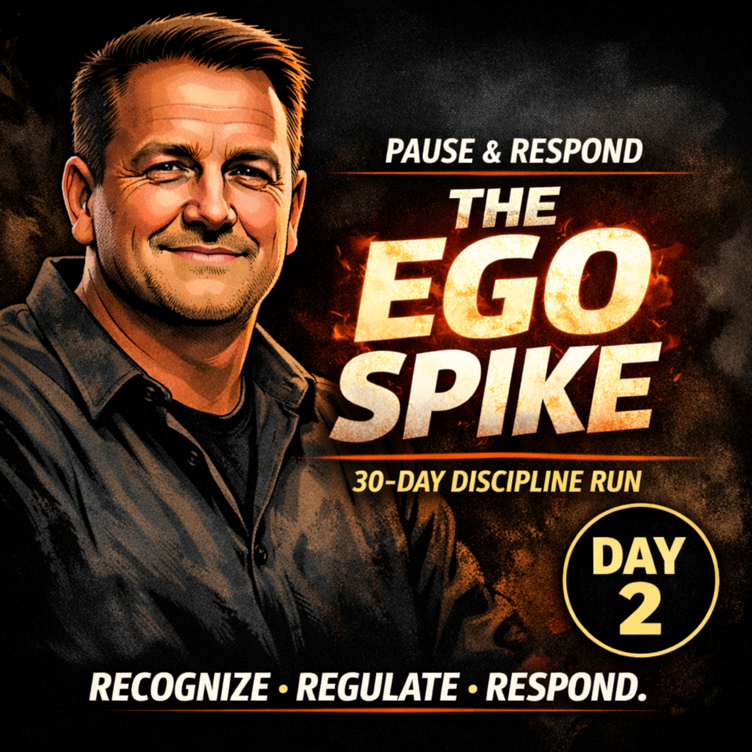 Daily Rep #02 — The Ego Spike | How to Control Anger, Stop Overreacting, and Lead Calmly Under Pressure episode artwork