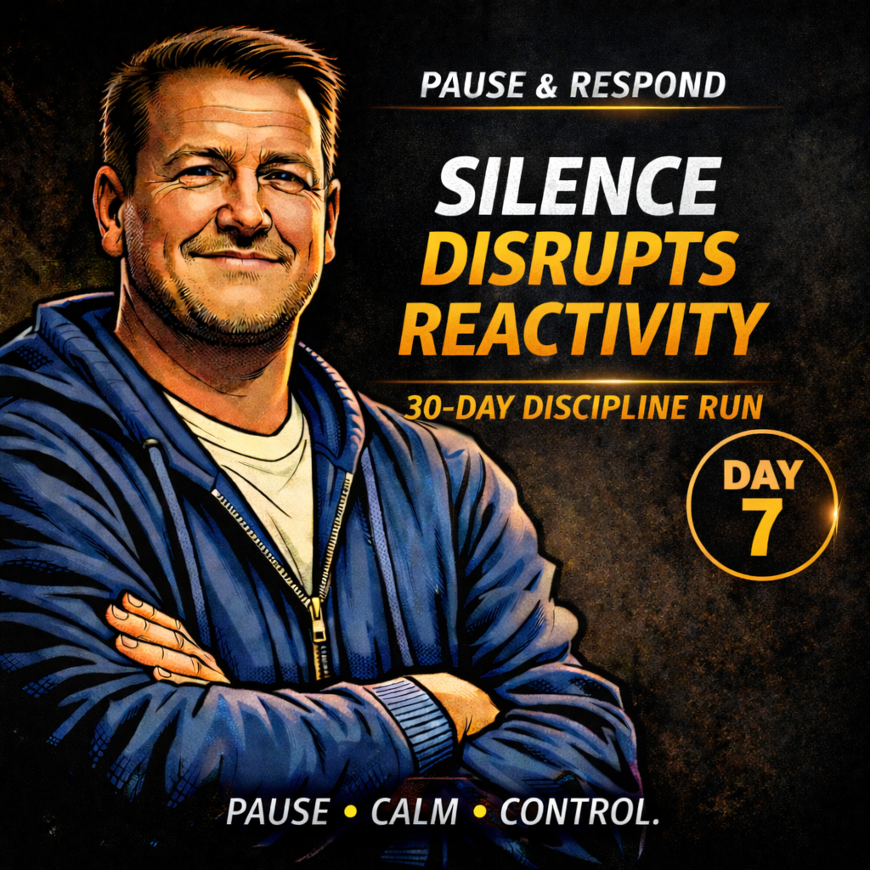 Daily Rep #07 — Silence Disrupts Reactivity | How to Respond Calmly Instead of Reacting in Conflict episode artwork