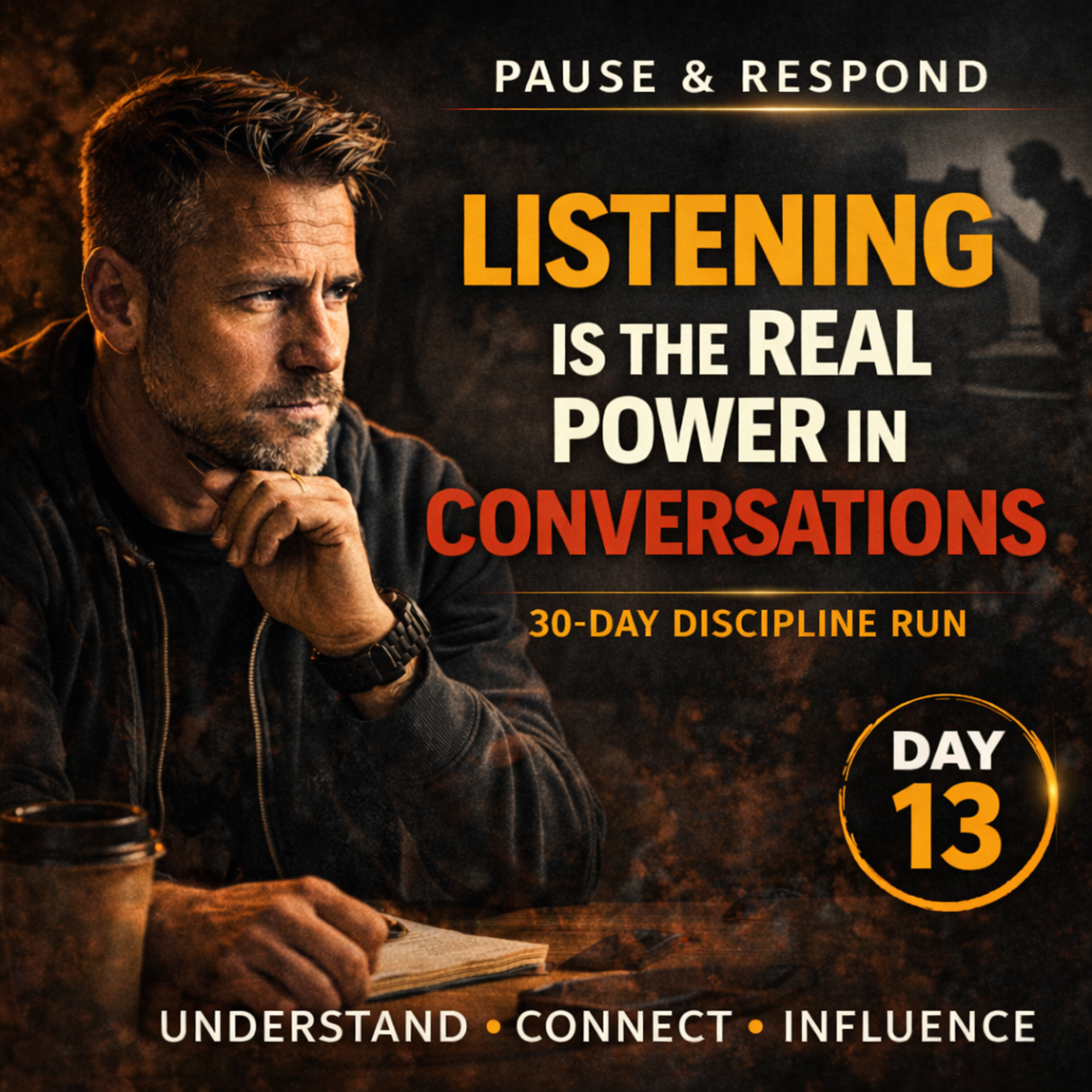 Daily Rep #13 — Listening Is the Real Power in Conversations | Emotional Intelligence and Leadership Communication