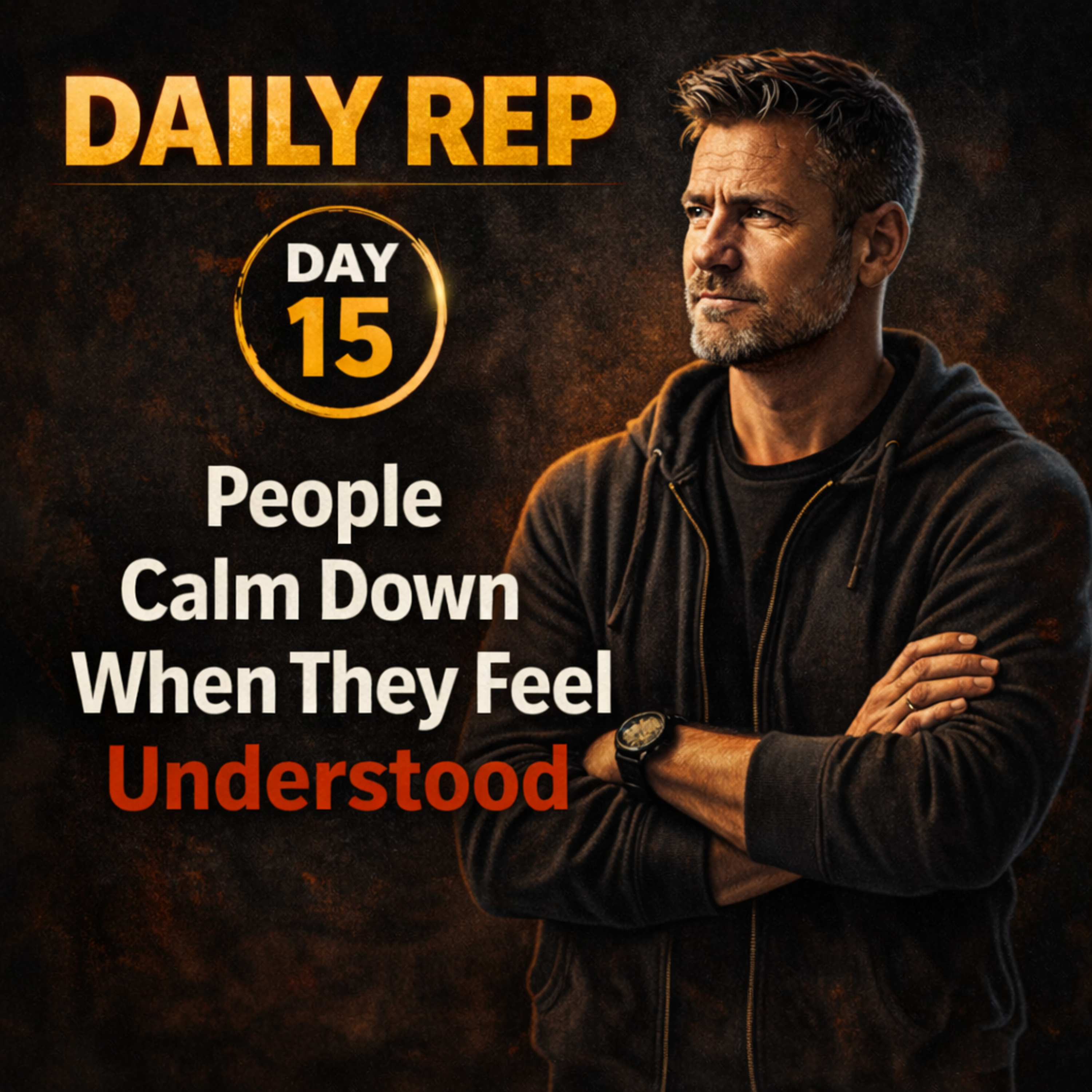 Daily Rep #15 — People Calm Down When They Feel Understood | Emotional Intelligence and Conflict Communication