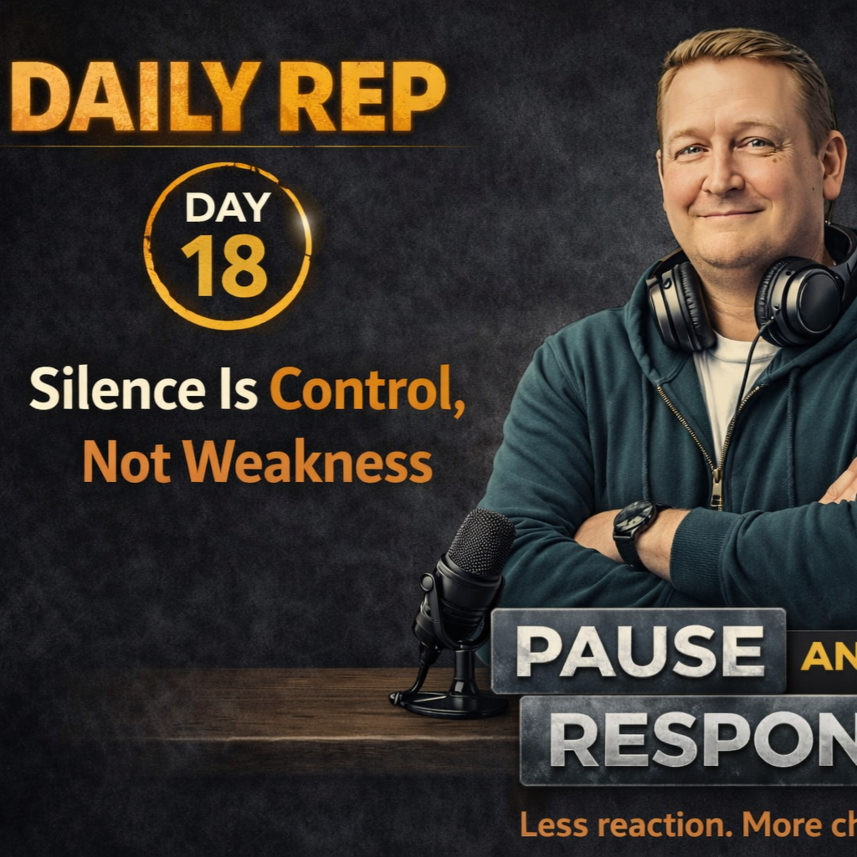 Daily Rep #18 — Silence Is Control, Not Weakness | Emotional Control and Conflict Communication episode artwork