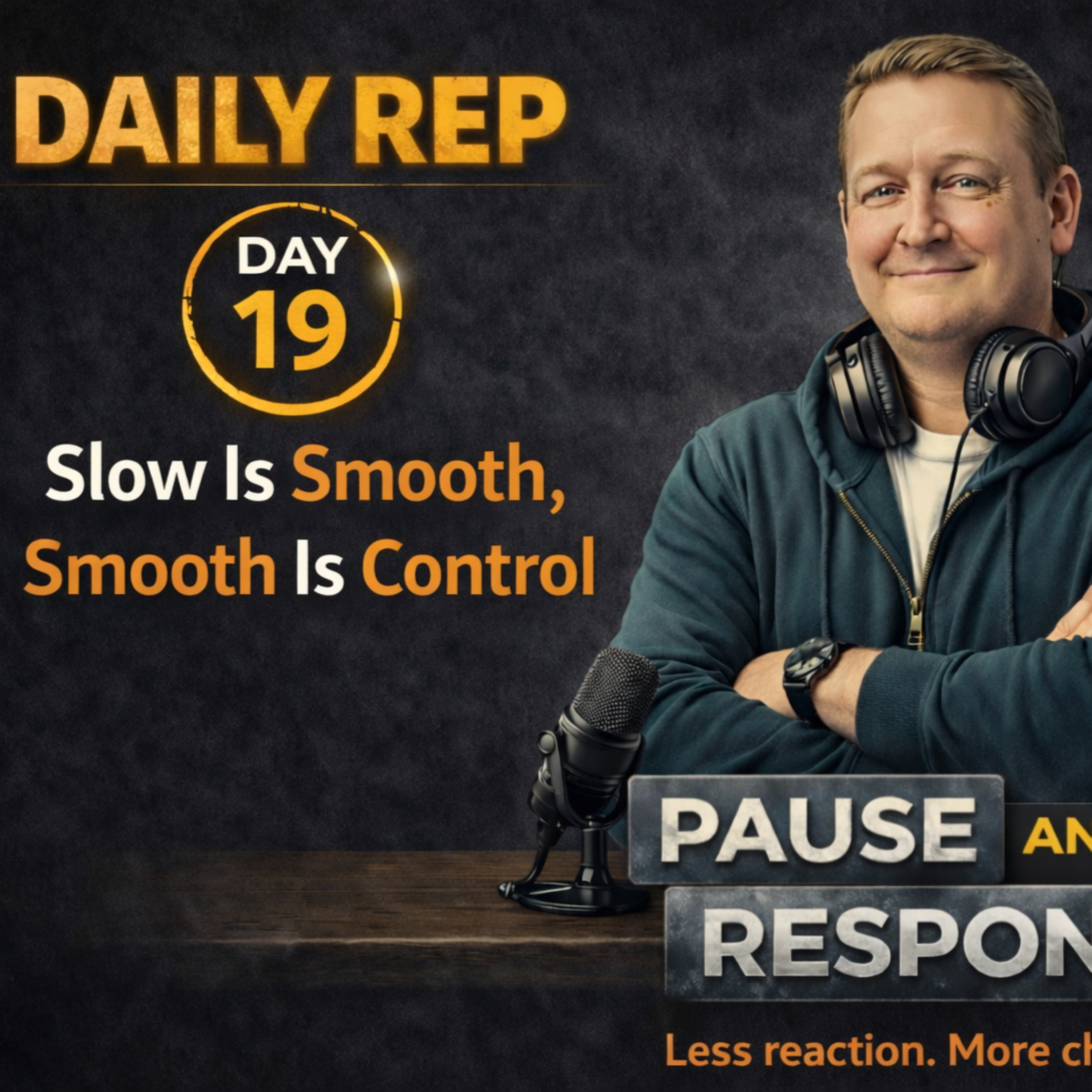 Daily Rep #19 — Slow Is Smooth, Smooth Is Control | Emotional Control and Conflict Communication episode artwork
