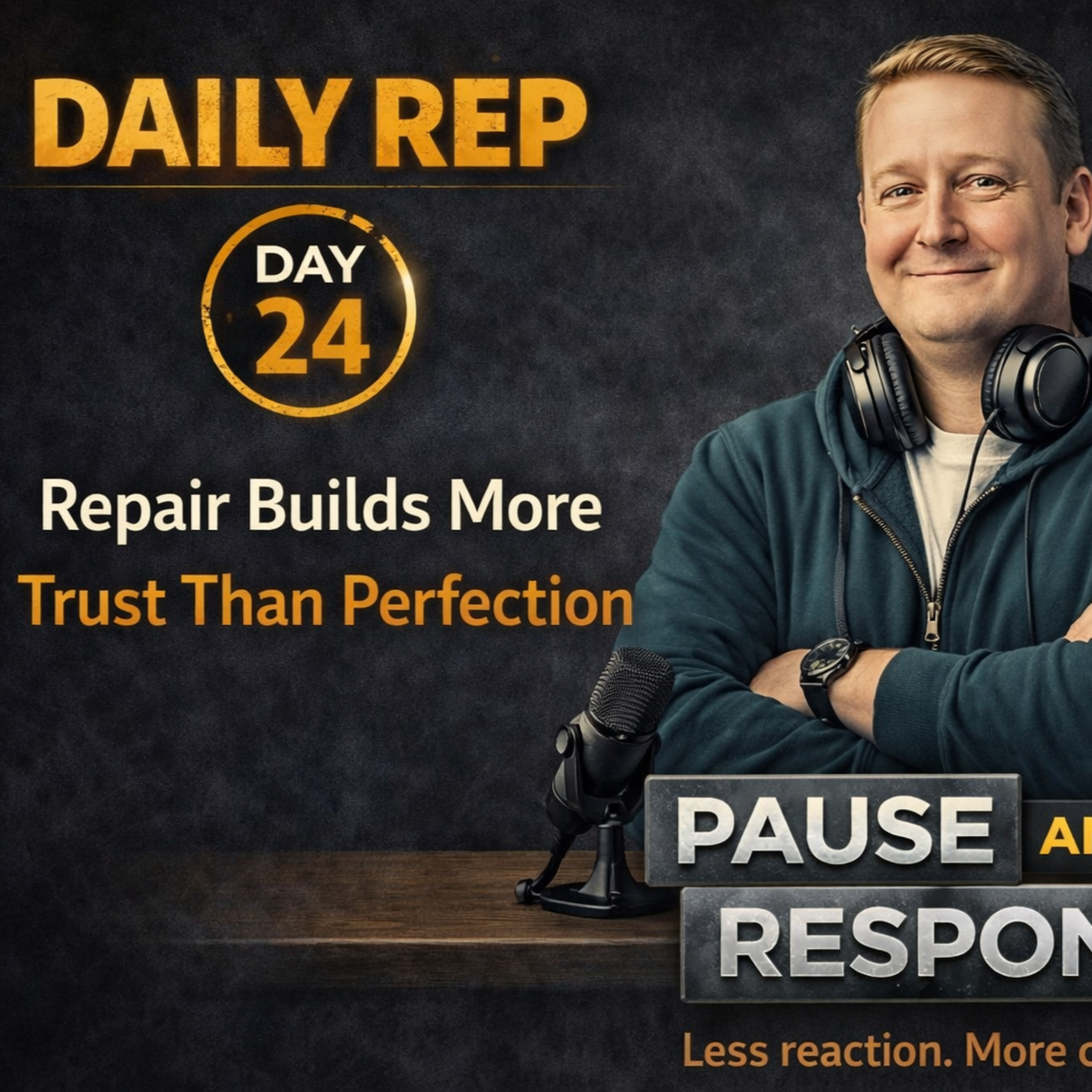 Daily Rep #24 — Repair Builds More Trust Than Perfection | Emotional Intelligence and Relationship Communication