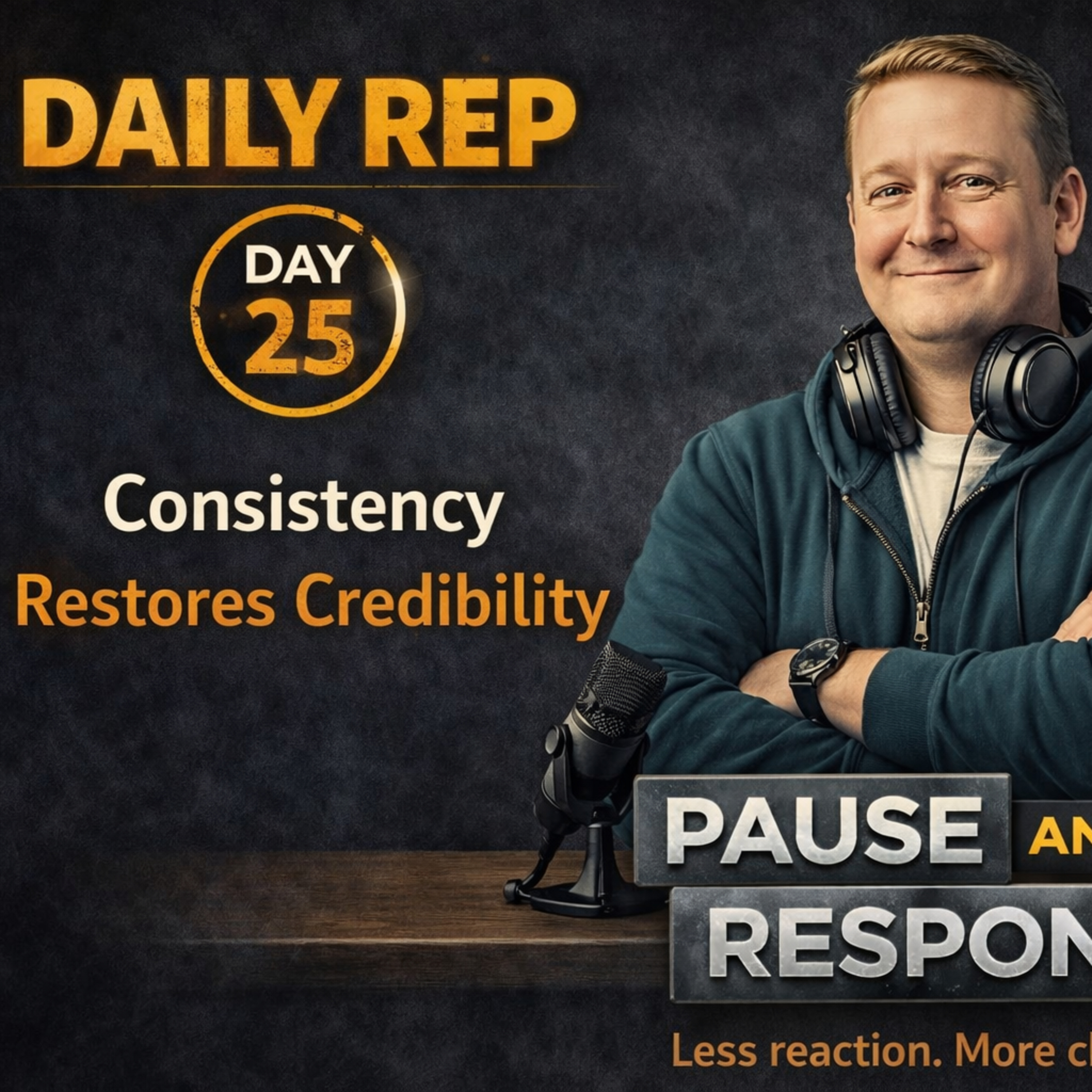 Daily Rep #25 — Consistency Restores Credibility | Emotional Intelligence and Relationship Trust