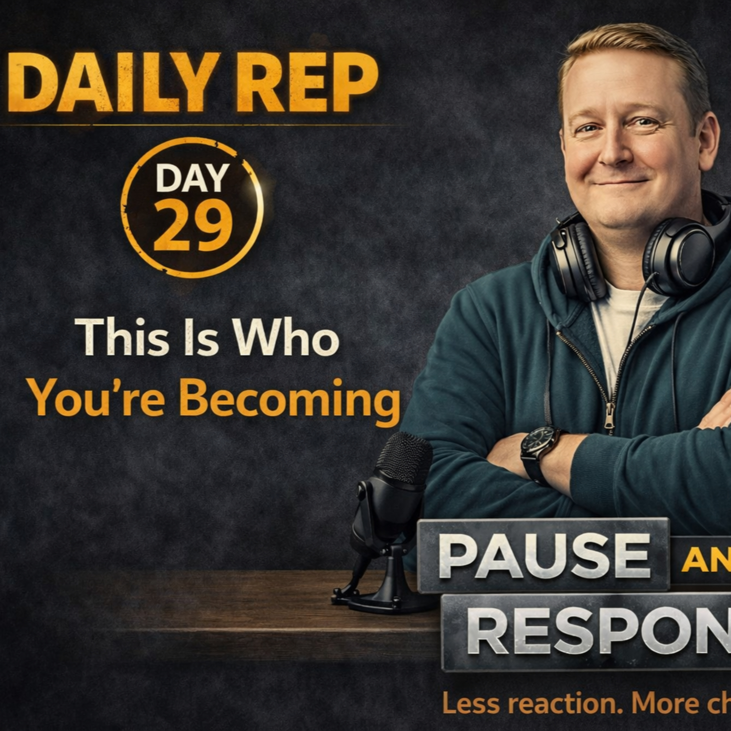 Daily Rep #29 — This Is Who You’re Becoming | Emotional Discipline and Identity Change episode artwork