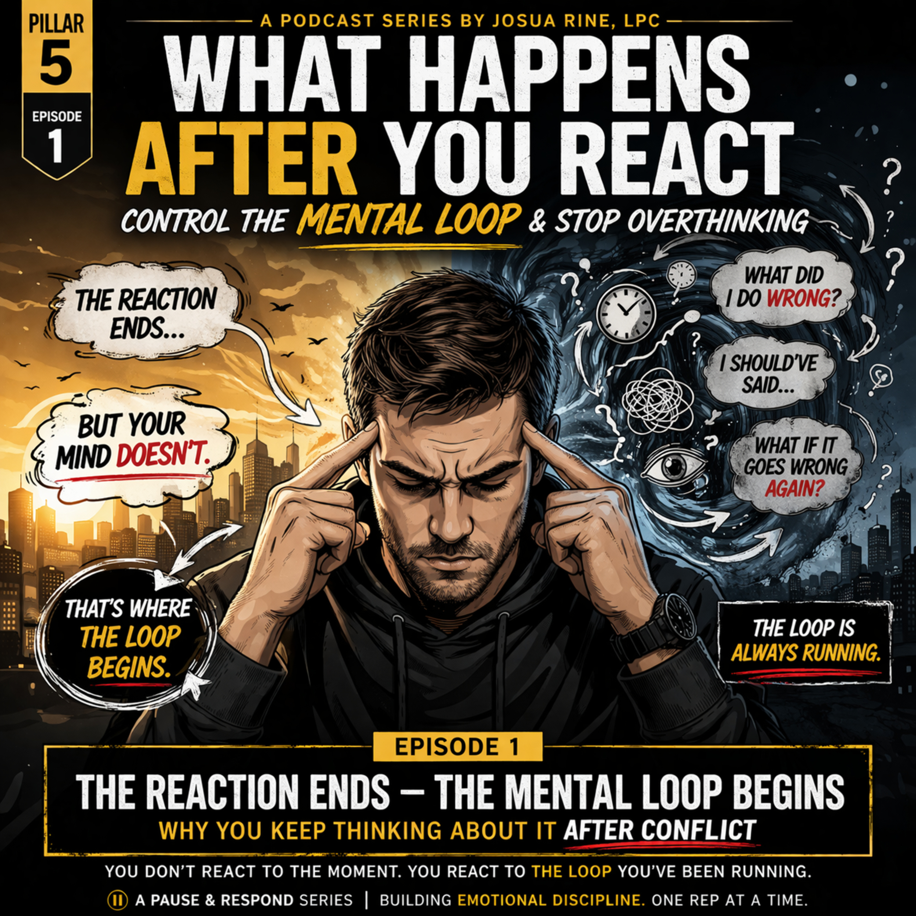 What Happens After You React — The Mental Loop Explained | Stop Overthinking After Conflict episode artwork
