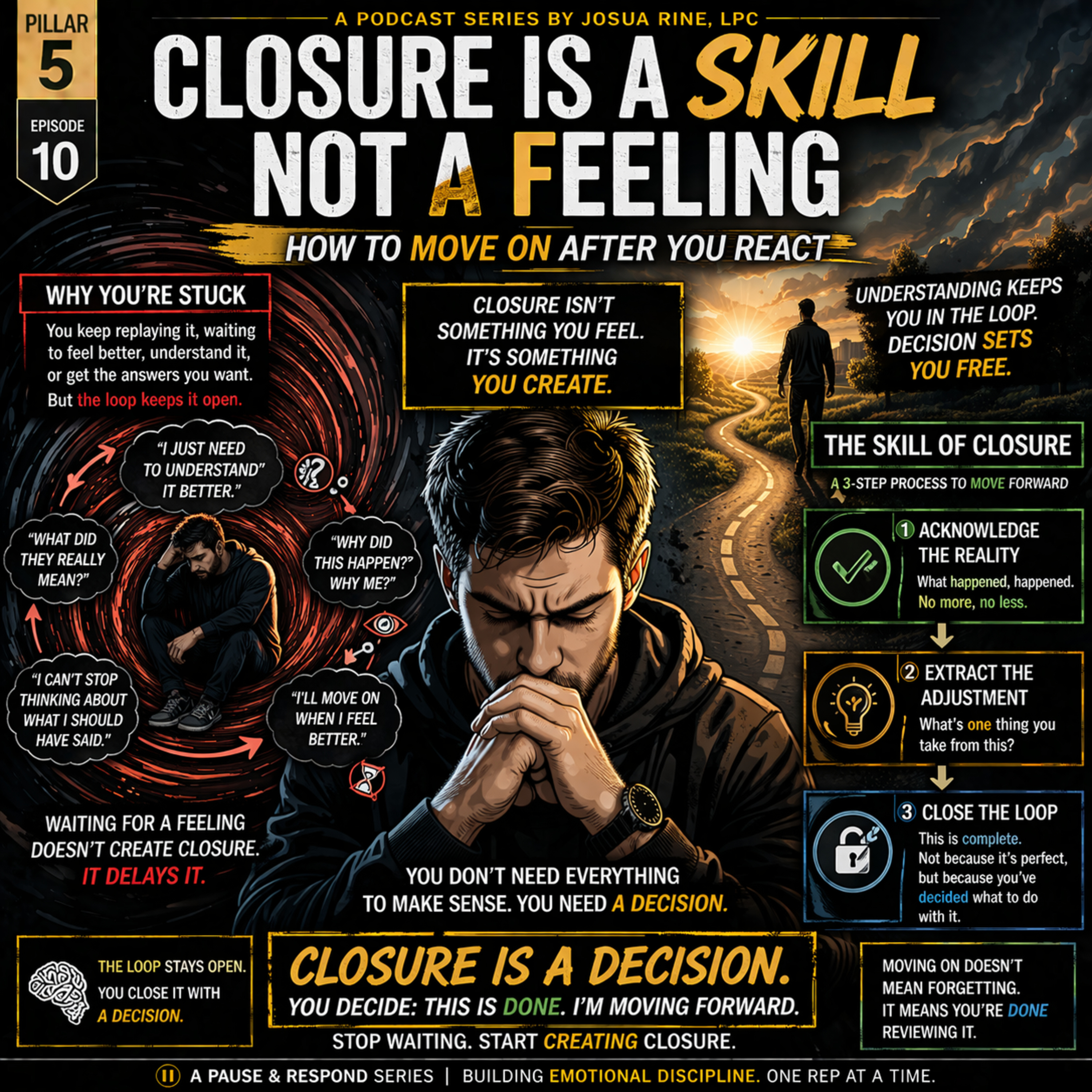Closure Is a Skill — Not a Feeling | How to Stop Overthinking and Move On After Conflict episode artwork